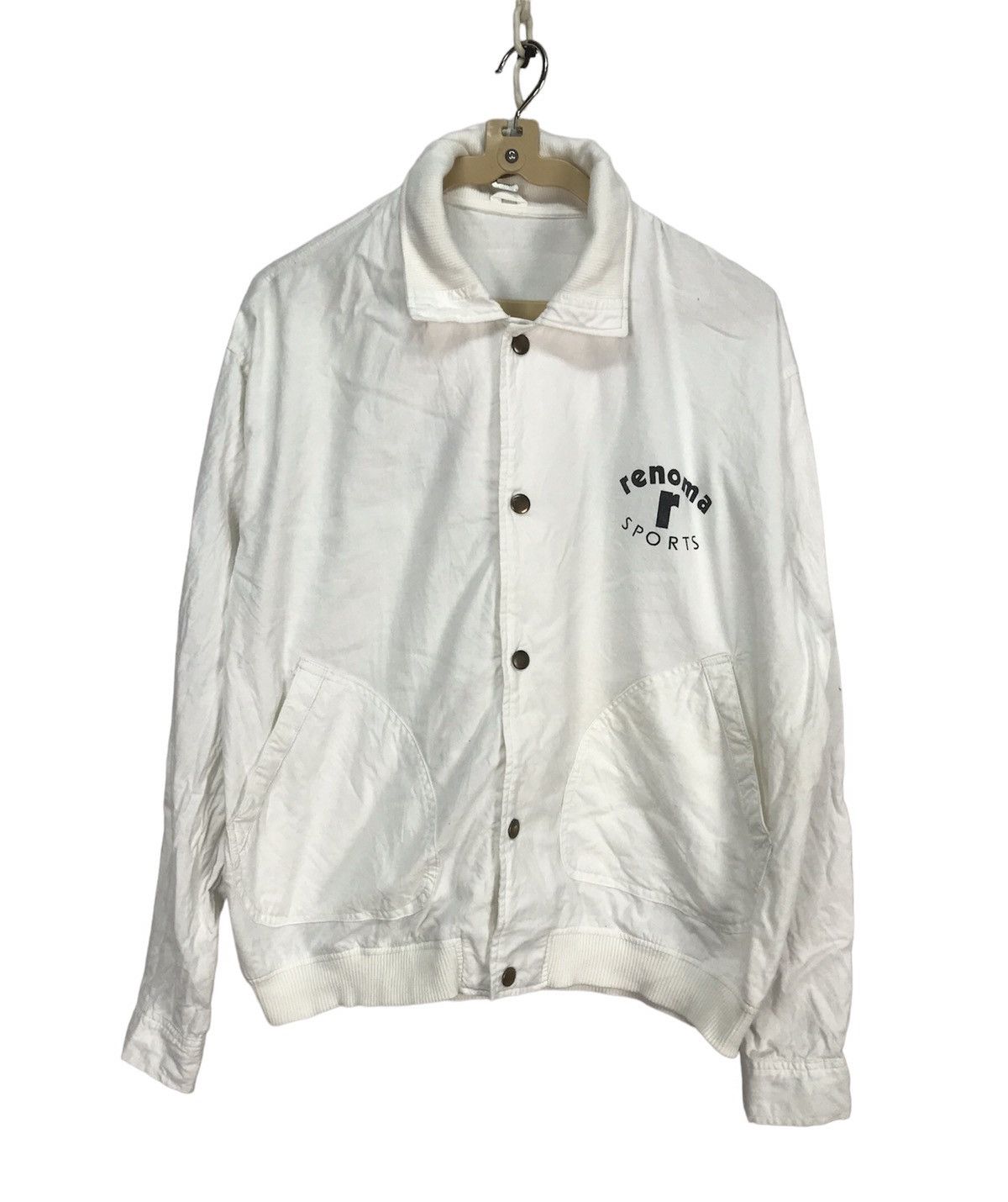 Vintage renoma paris snap button jacket