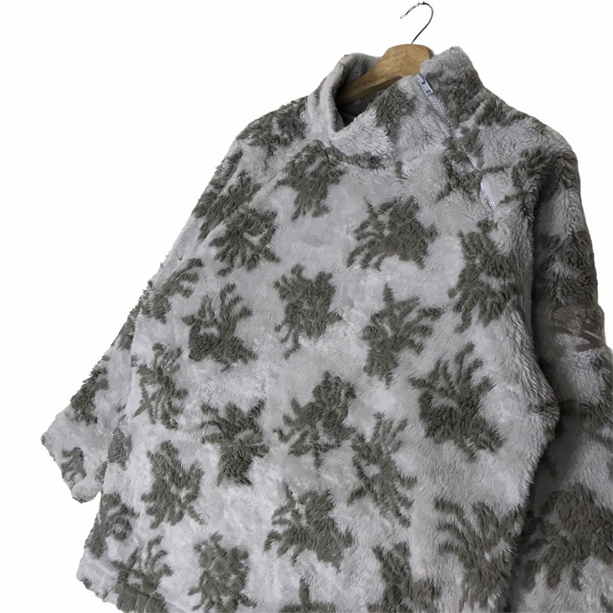Salomon Vintage 90s SALOMON All Over Print Turtle Neck Fleece Size M / US 6-8 / IT 42-44 - 5 Thumbnail