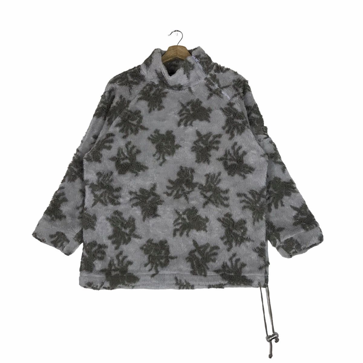 Salomon Vintage 90s SALOMON All Over Print Turtle Neck Fleece Size M / US 6-8 / IT 42-44 - 1 Thumbnail