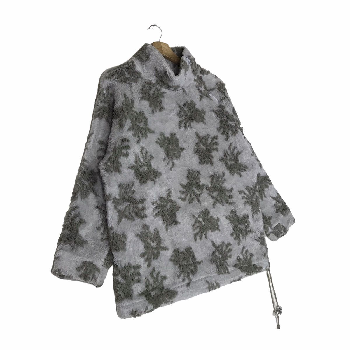 Salomon Vintage 90s SALOMON All Over Print Turtle Neck Fleece Size M / US 6-8 / IT 42-44 - 4 Thumbnail