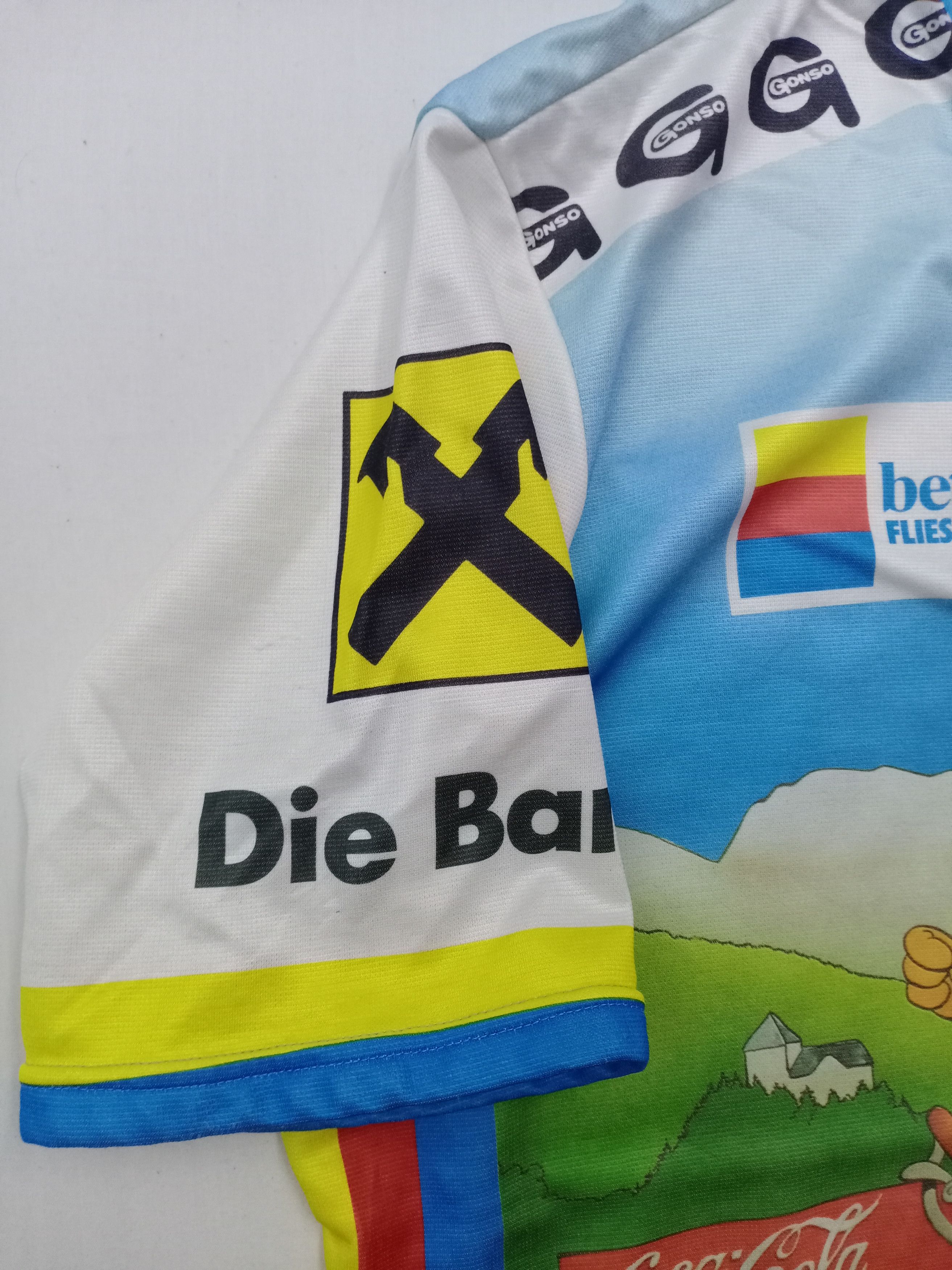 Bicycle × Vintage Vintage 70s Eddy Merckx Gonso Cycling Jersey Size US L / EU 52-54 / 3 - 5 Thumbnail
