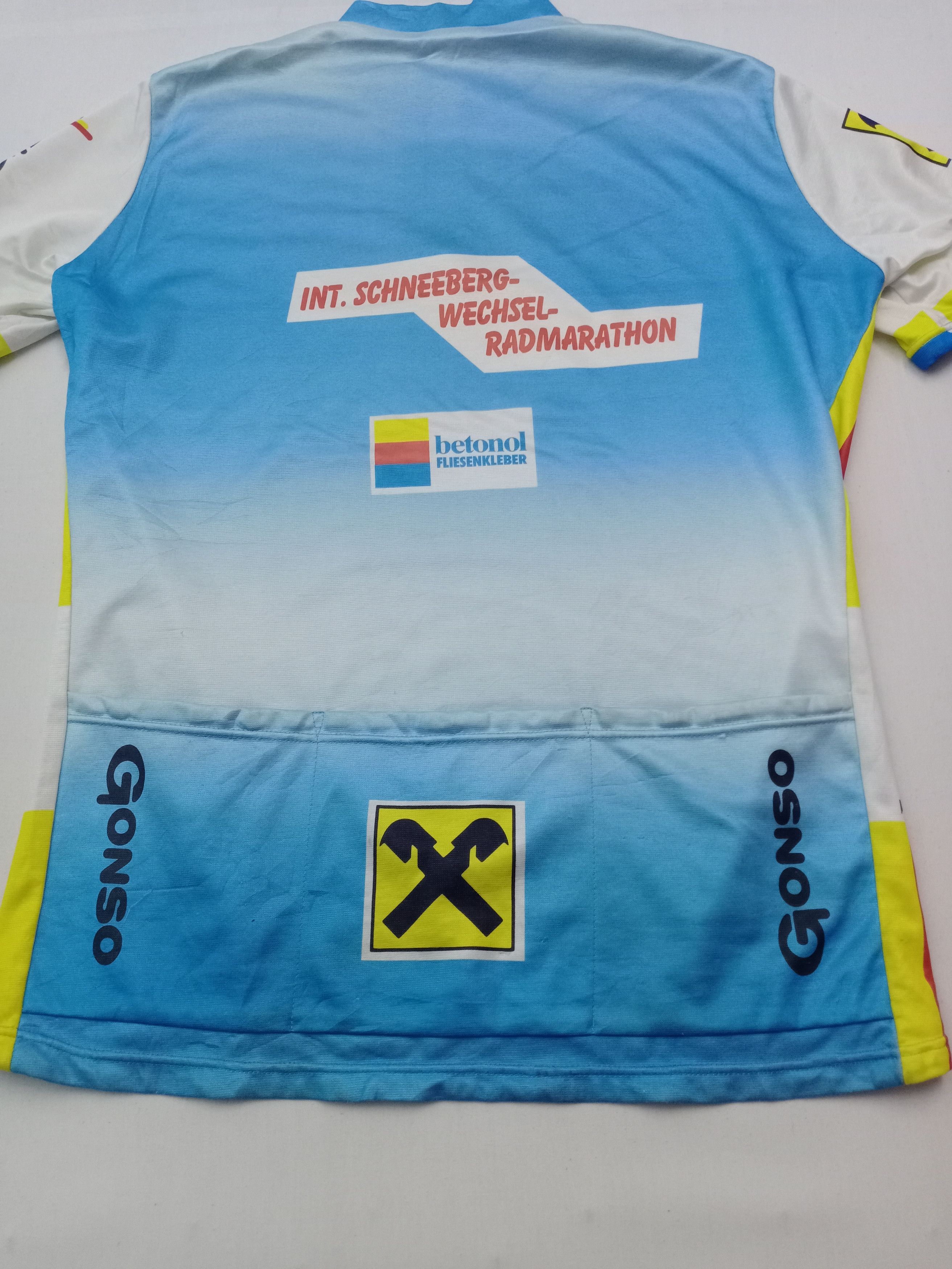 Bicycle × Vintage Vintage 70s Eddy Merckx Gonso Cycling Jersey Size US L / EU 52-54 / 3 - 2 Thumbnail