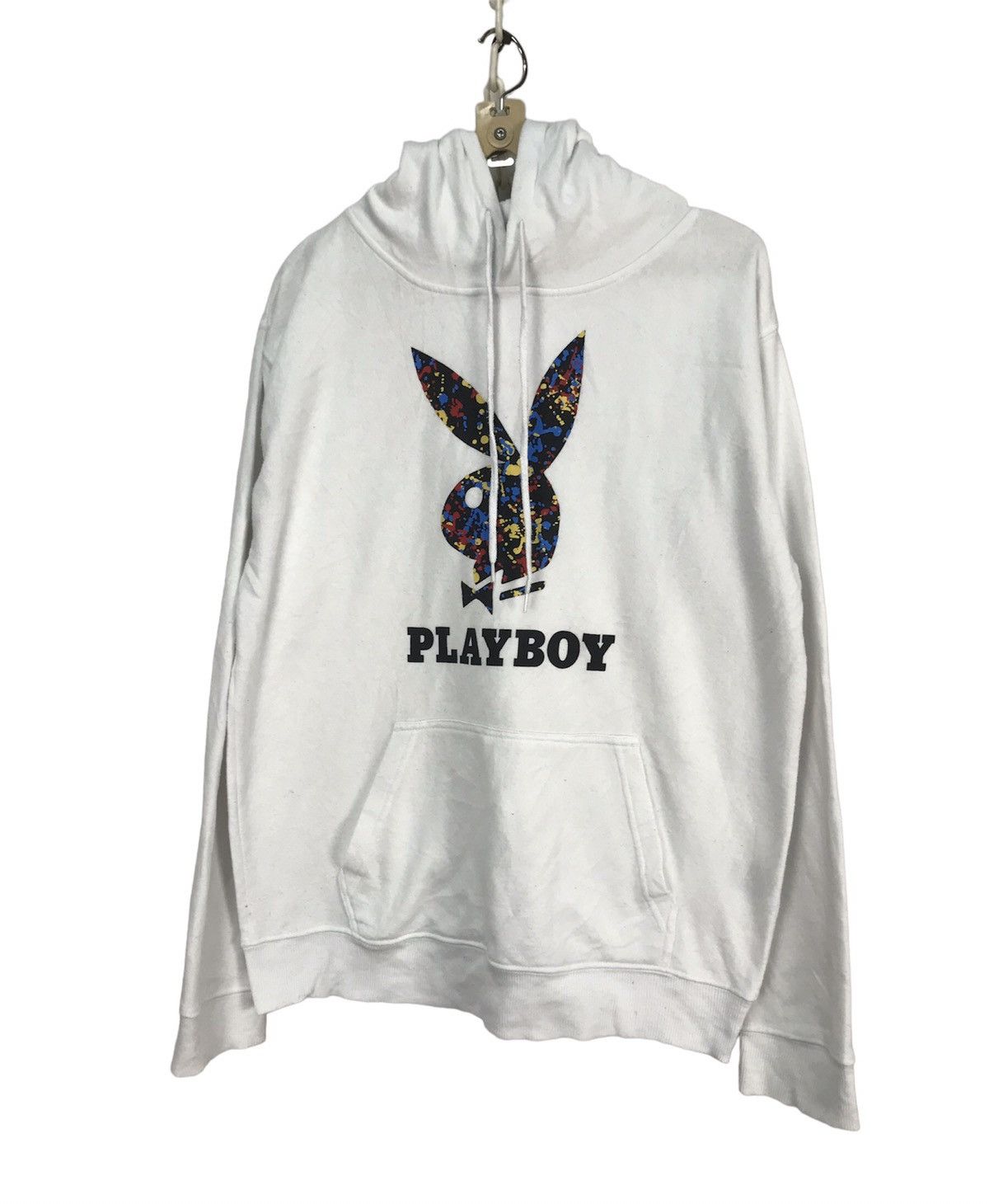 Playboy Playboy multipocket big logo hoodie pullover Size US M / EU 48-50 / 2 - 1 Thumbnail