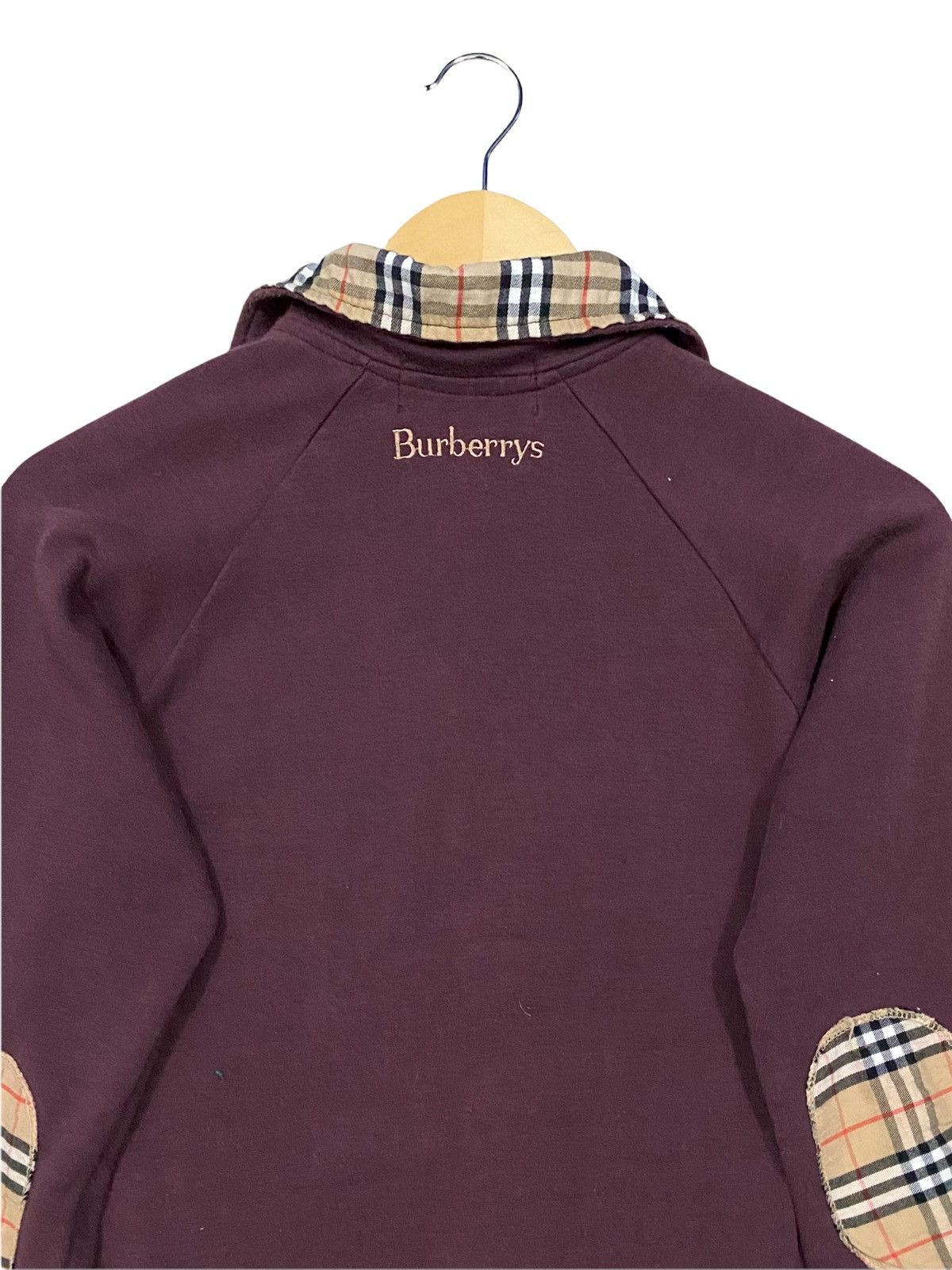 Burberry × Burberry Prorsum VTG BURBERRY’S NOVACHECK EMBROIDERY SPELLOUT FADED ENGLAND Size S / US 4 / IT 40 - 9 Thumbnail