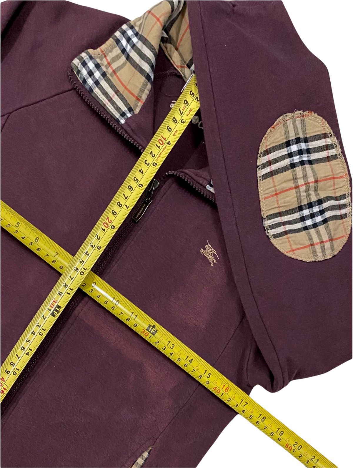 Burberry × Burberry Prorsum VTG BURBERRY’S NOVACHECK EMBROIDERY SPELLOUT FADED ENGLAND Size S / US 4 / IT 40 - 17 Thumbnail