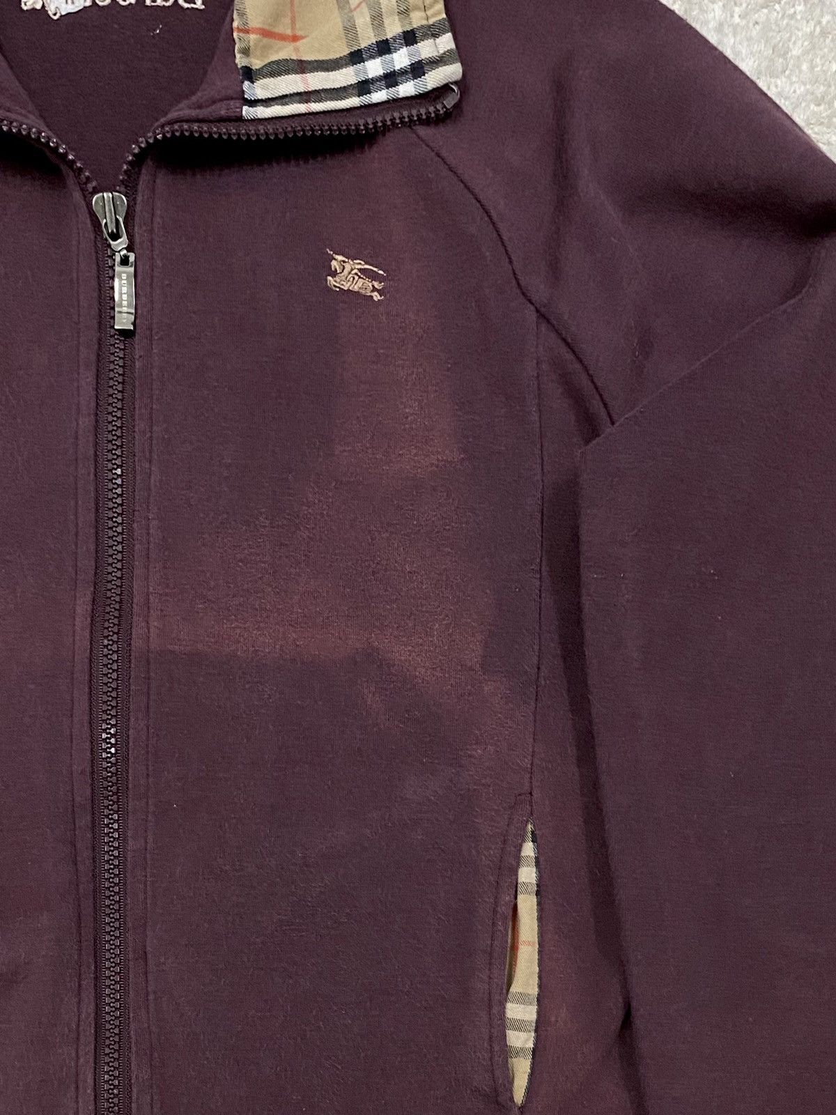 Burberry × Burberry Prorsum VTG BURBERRY’S NOVACHECK EMBROIDERY SPELLOUT FADED ENGLAND Size S / US 4 / IT 40 - 15 Thumbnail