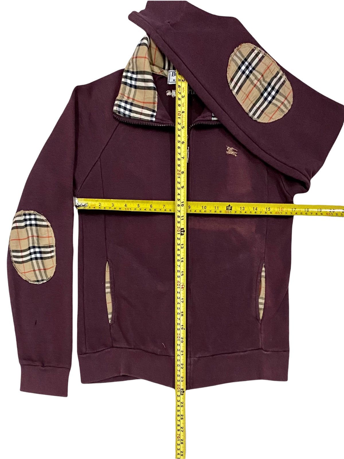 Burberry × Burberry Prorsum VTG BURBERRY’S NOVACHECK EMBROIDERY SPELLOUT FADED ENGLAND Size S / US 4 / IT 40 - 16 Thumbnail