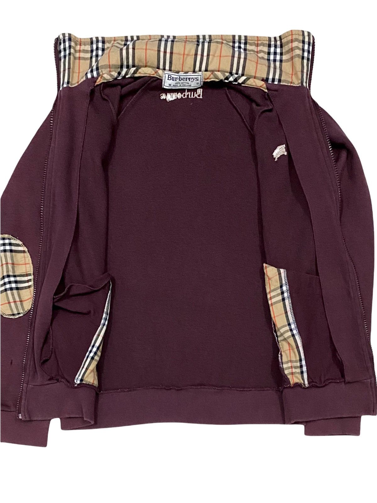 Burberry × Burberry Prorsum VTG BURBERRY’S NOVACHECK EMBROIDERY SPELLOUT FADED ENGLAND Size S / US 4 / IT 40 - 12 Thumbnail