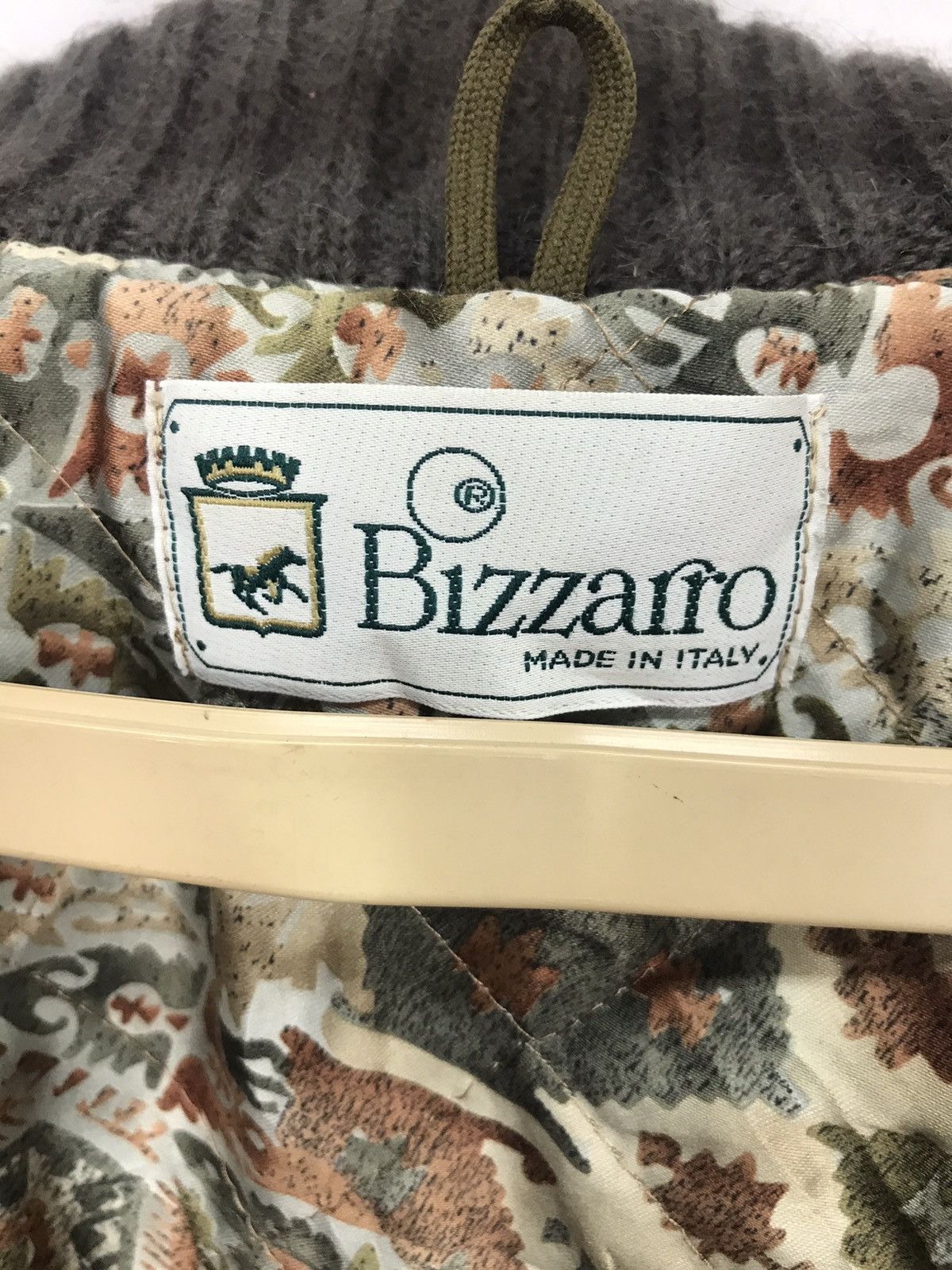 Vintage Vintage mohair printed button jacket by bizzarro Size US XL / EU 56 / 4 - 4 Thumbnail