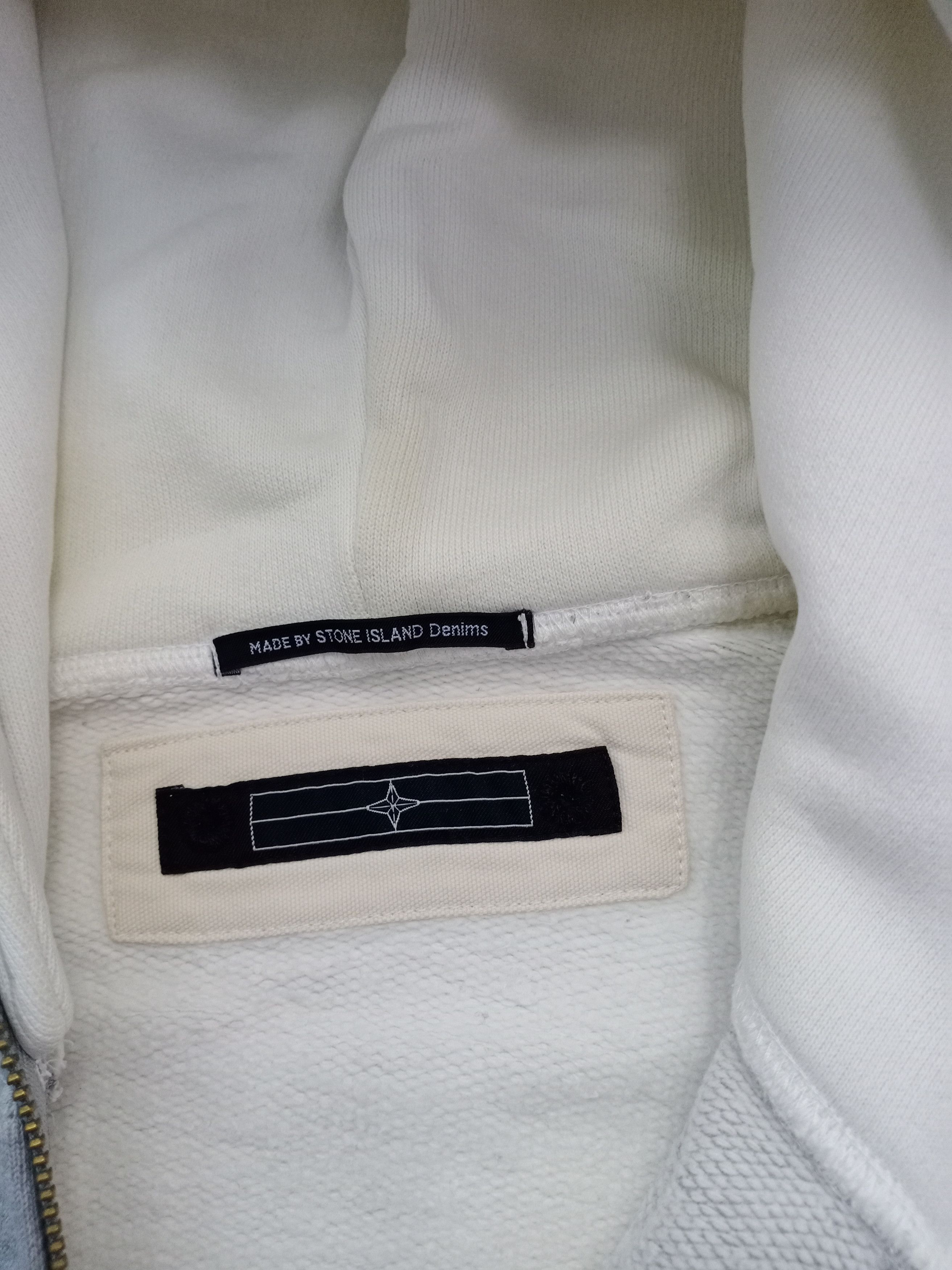 Stone Island Rare! Vintage Stone Island Hoodie Zipper sweatshirt Size US L / EU 52-54 / 3 - 7 Thumbnail