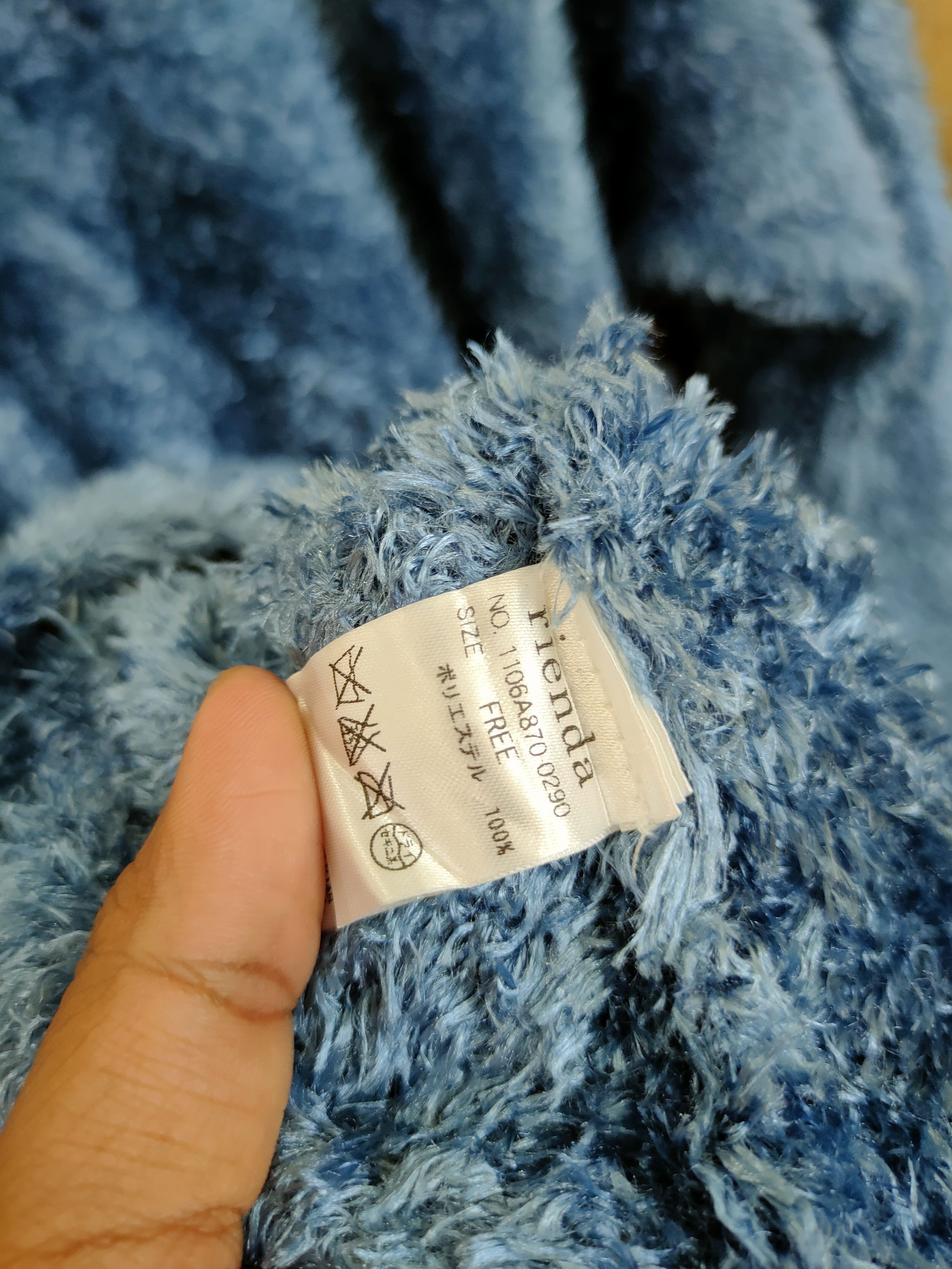 Homespun Knitwear Rienda cardigan soft fur shag shaggy mohair knitwear #46-913 Size M / US 6-8 / IT 42-44 - 15 Thumbnail