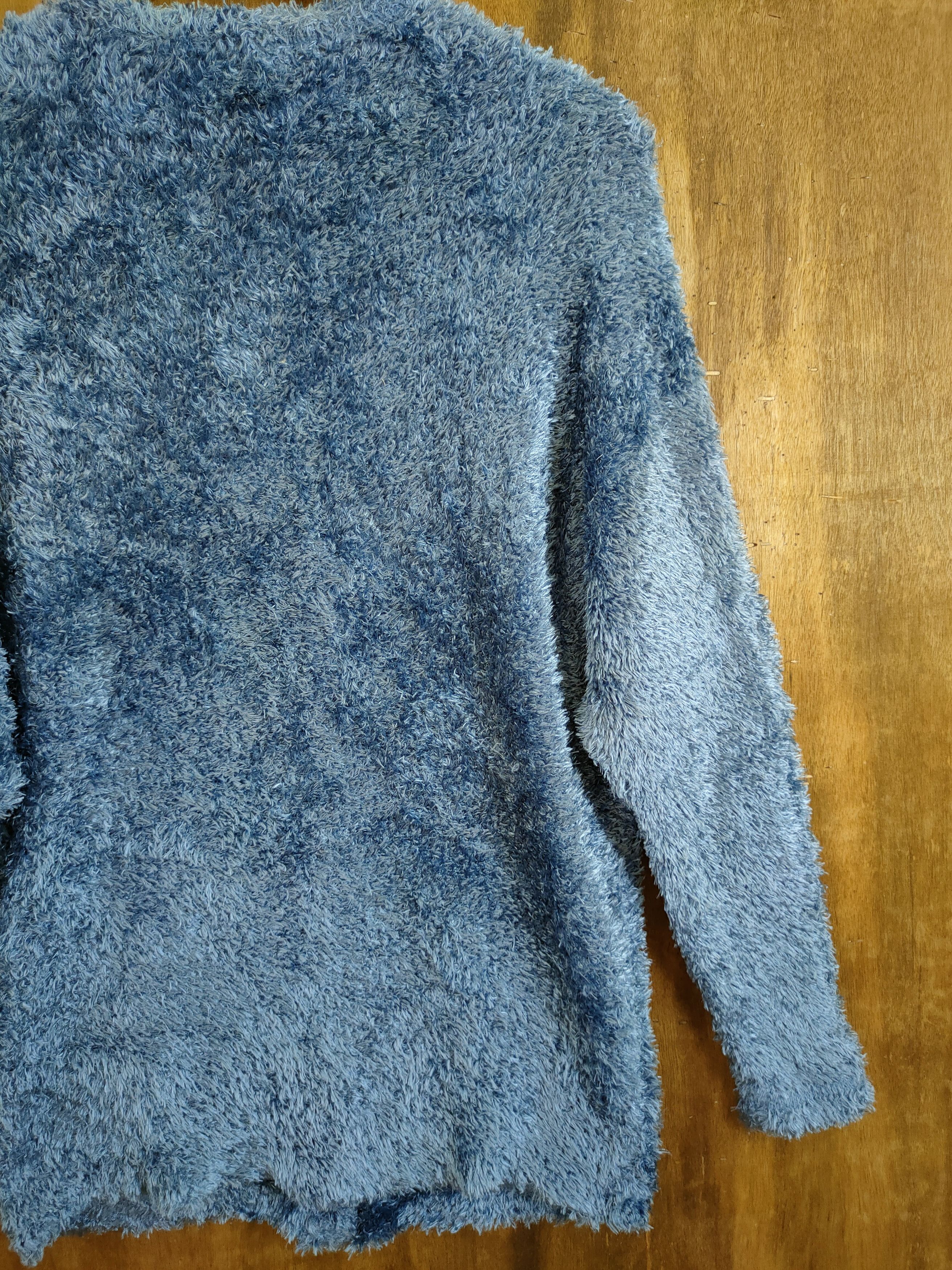 Homespun Knitwear Rienda cardigan soft fur shag shaggy mohair knitwear #46-913 Size M / US 6-8 / IT 42-44 - 12 Thumbnail
