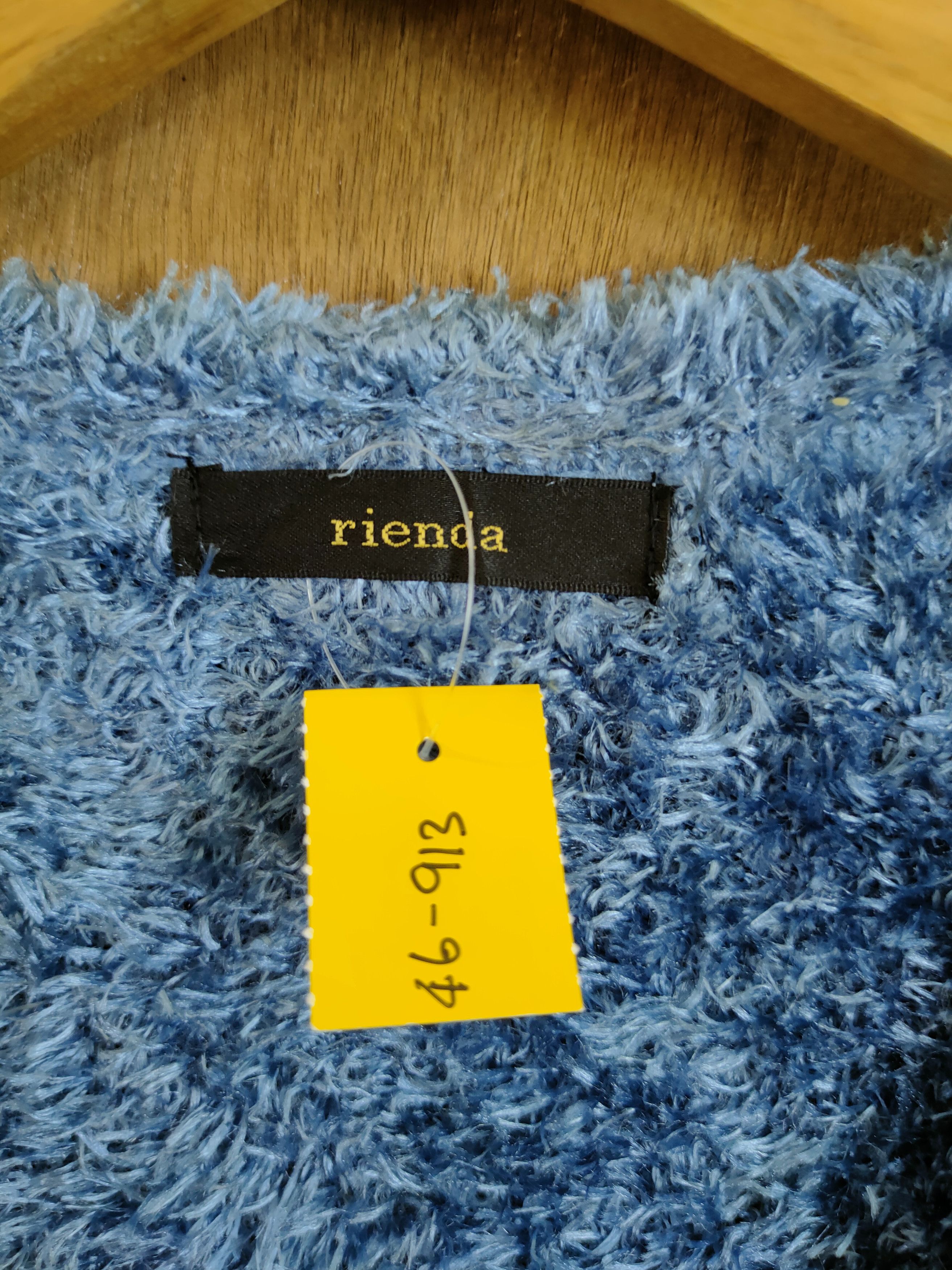 Homespun Knitwear Rienda cardigan soft fur shag shaggy mohair knitwear #46-913 Size M / US 6-8 / IT 42-44 - 4 Thumbnail