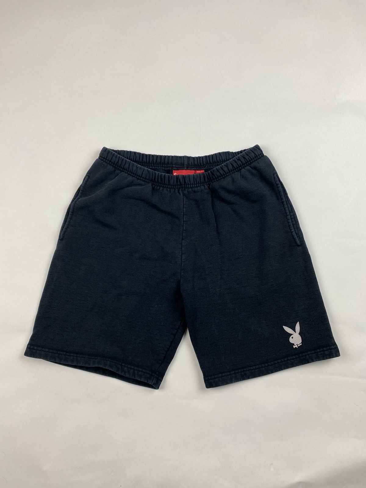 Supreme playboy best sale shorts black