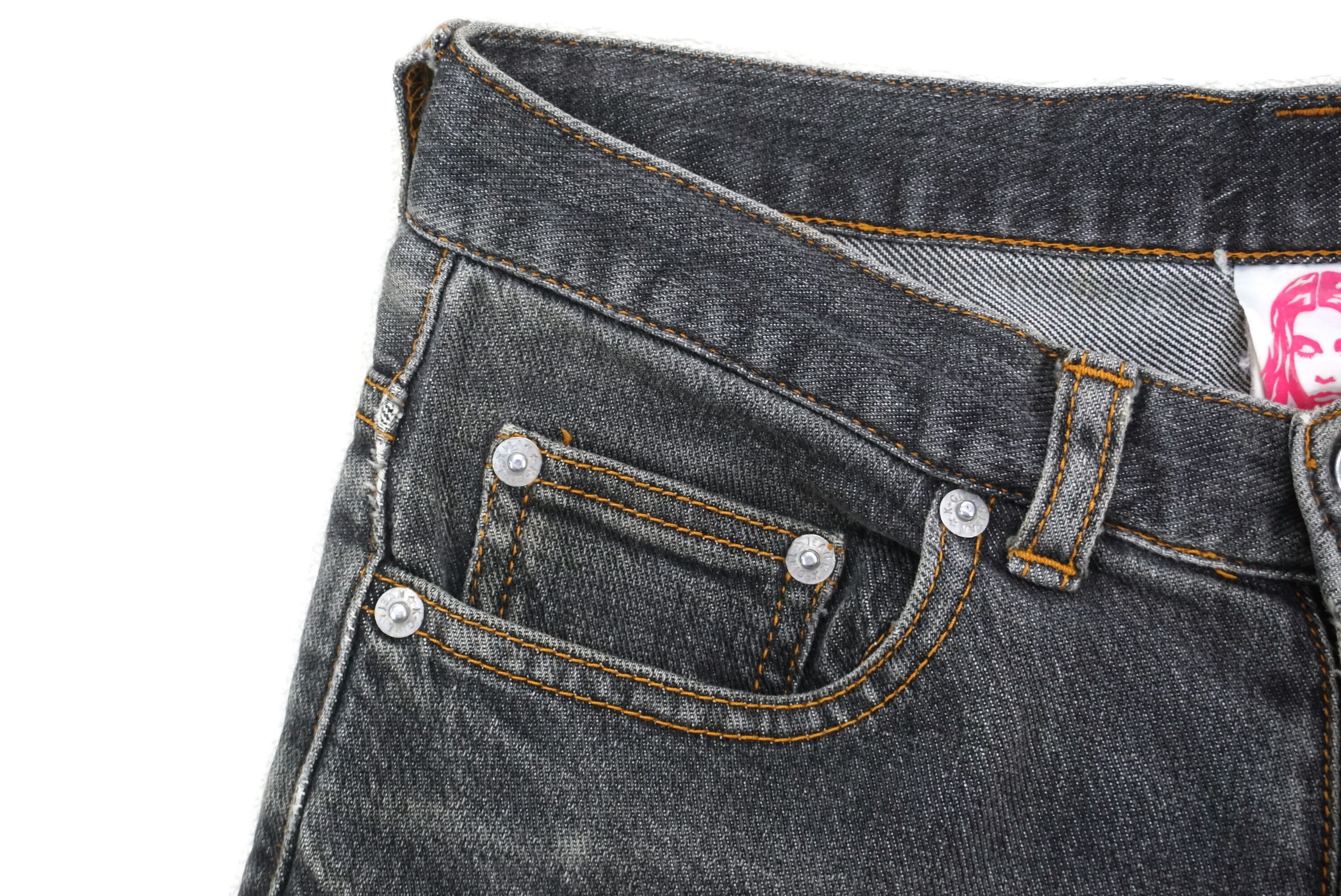X-Girl Low Rise Distressed Denim fits W27xL29 Size 25" / US 0 / IT 36 - 10 Thumbnail