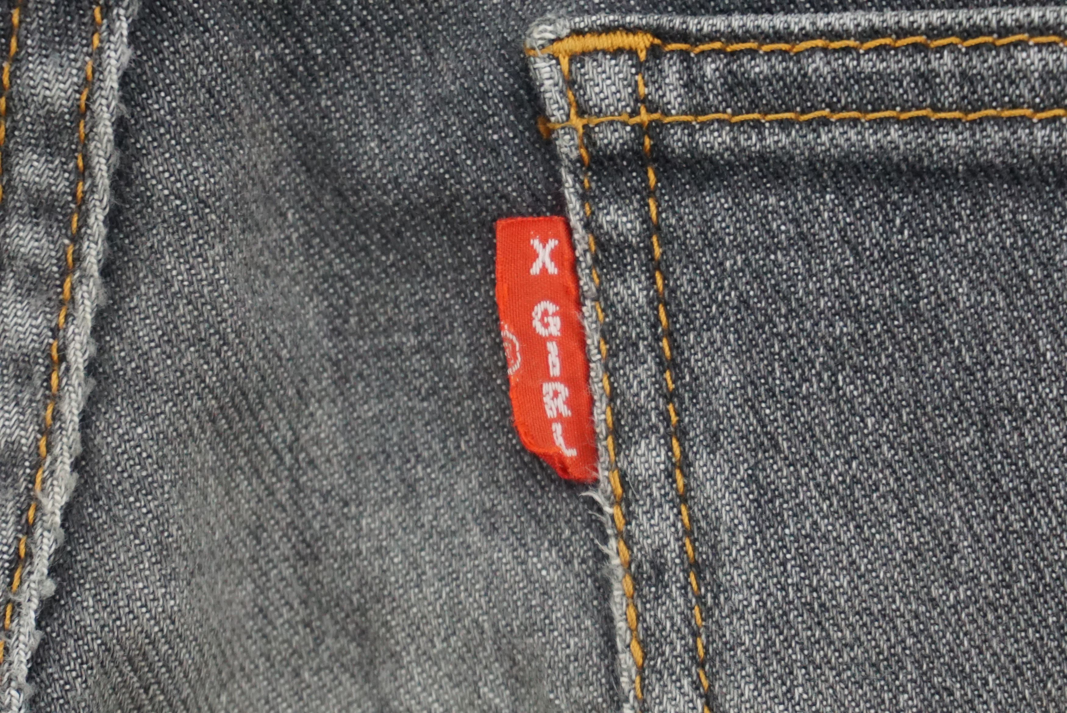 X-Girl Low Rise Distressed Denim fits W27xL29 Size 25" / US 0 / IT 36 - 12 Thumbnail