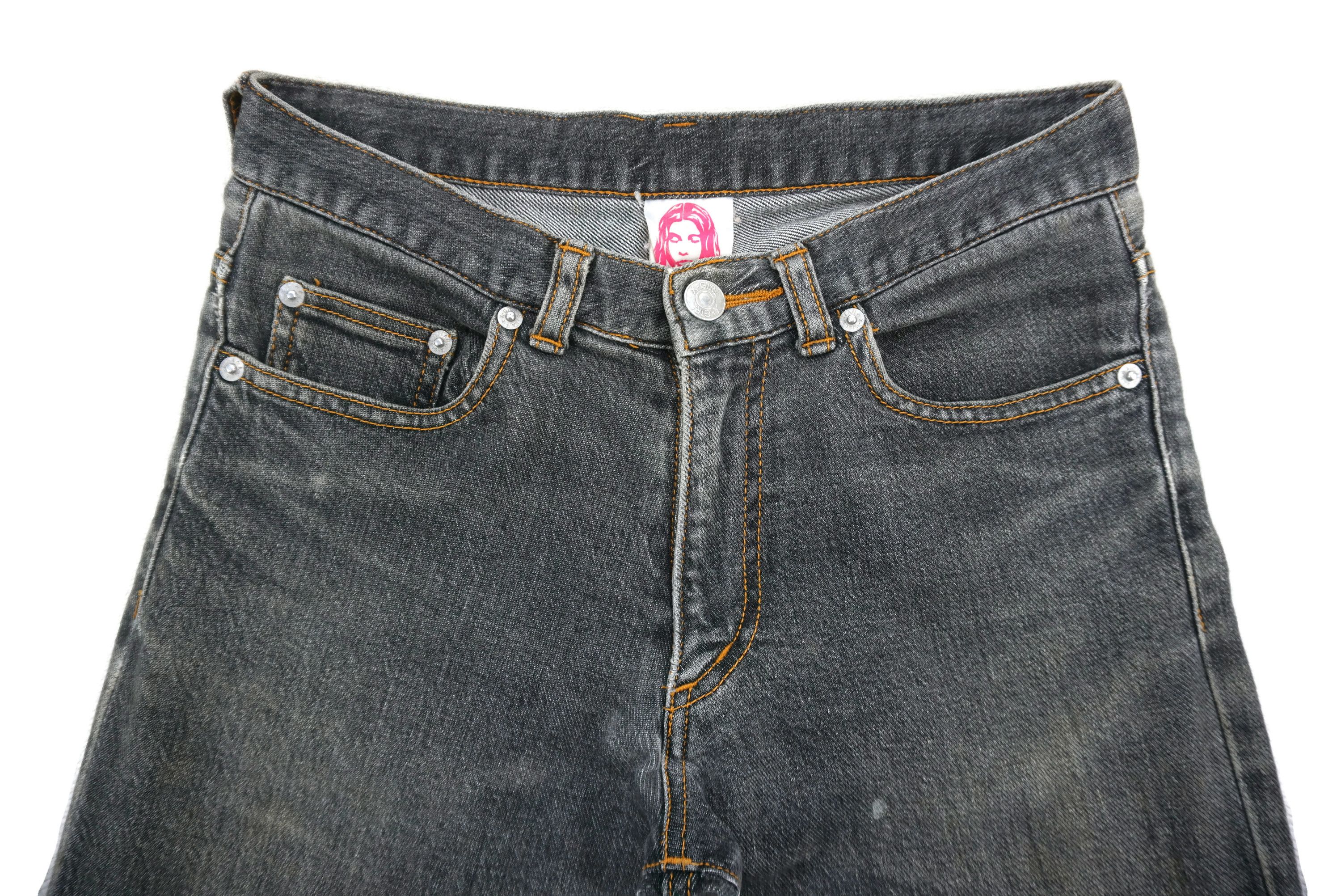 X-Girl Low Rise Distressed Denim fits W27xL29 Size 25" / US 0 / IT 36 - 5 Thumbnail