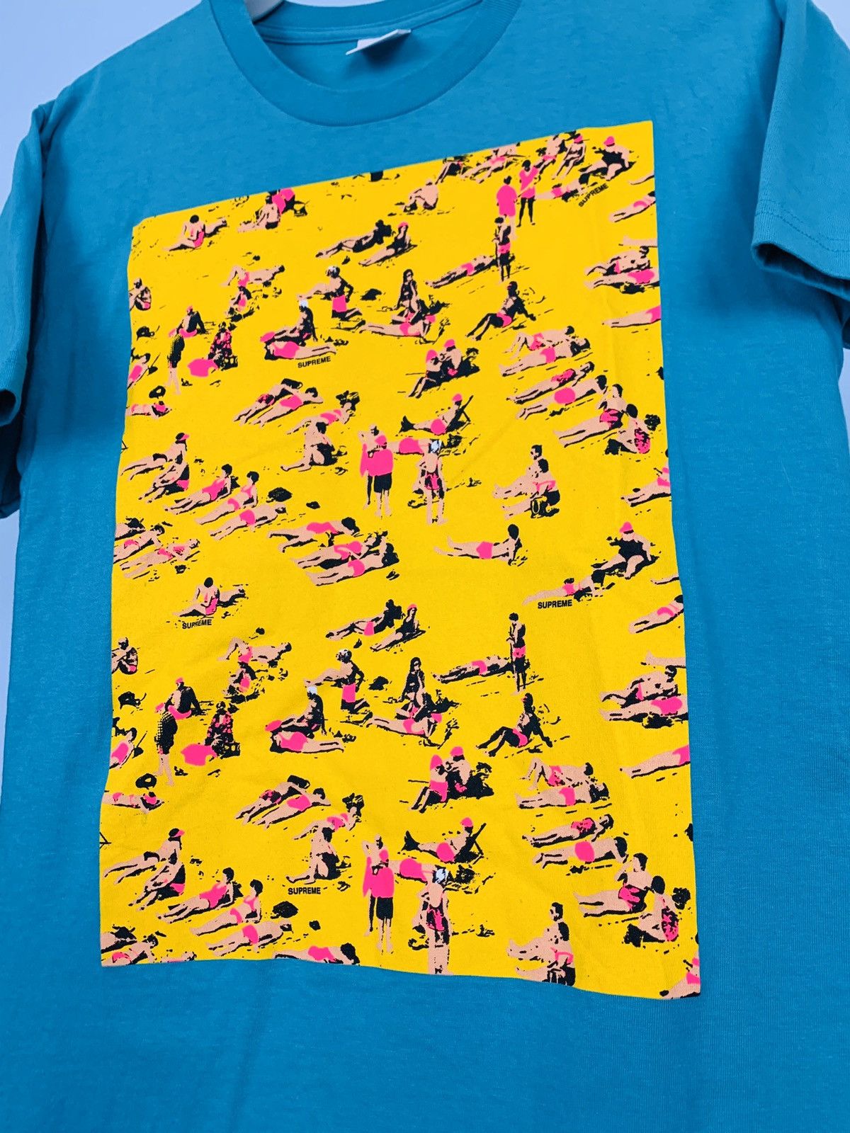 Supreme 2016 Supreme Beach Tee T-shirt Size US M / EU 48-50 / 2 - 2 Thumbnail