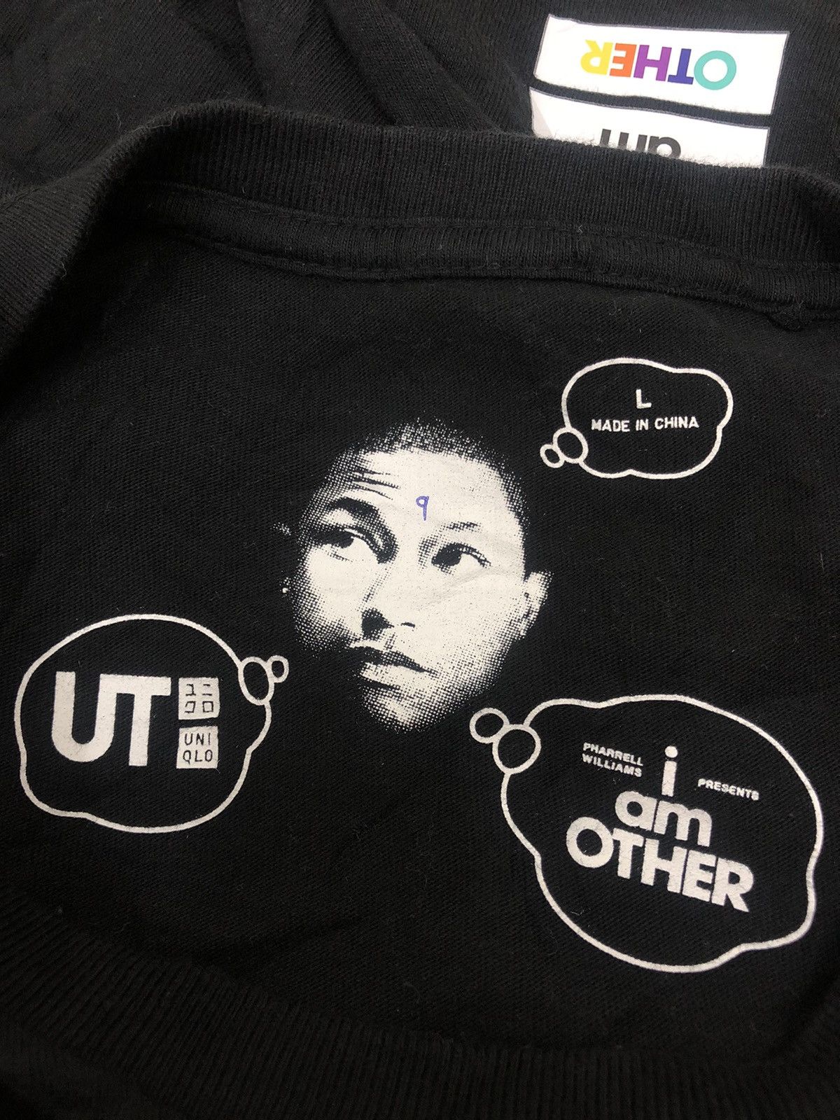 Pharrell Rare Pharrell Williams I Am Other Human Made Bape BBC Shirt Size US L / EU 52-54 / 3 - 4 Thumbnail