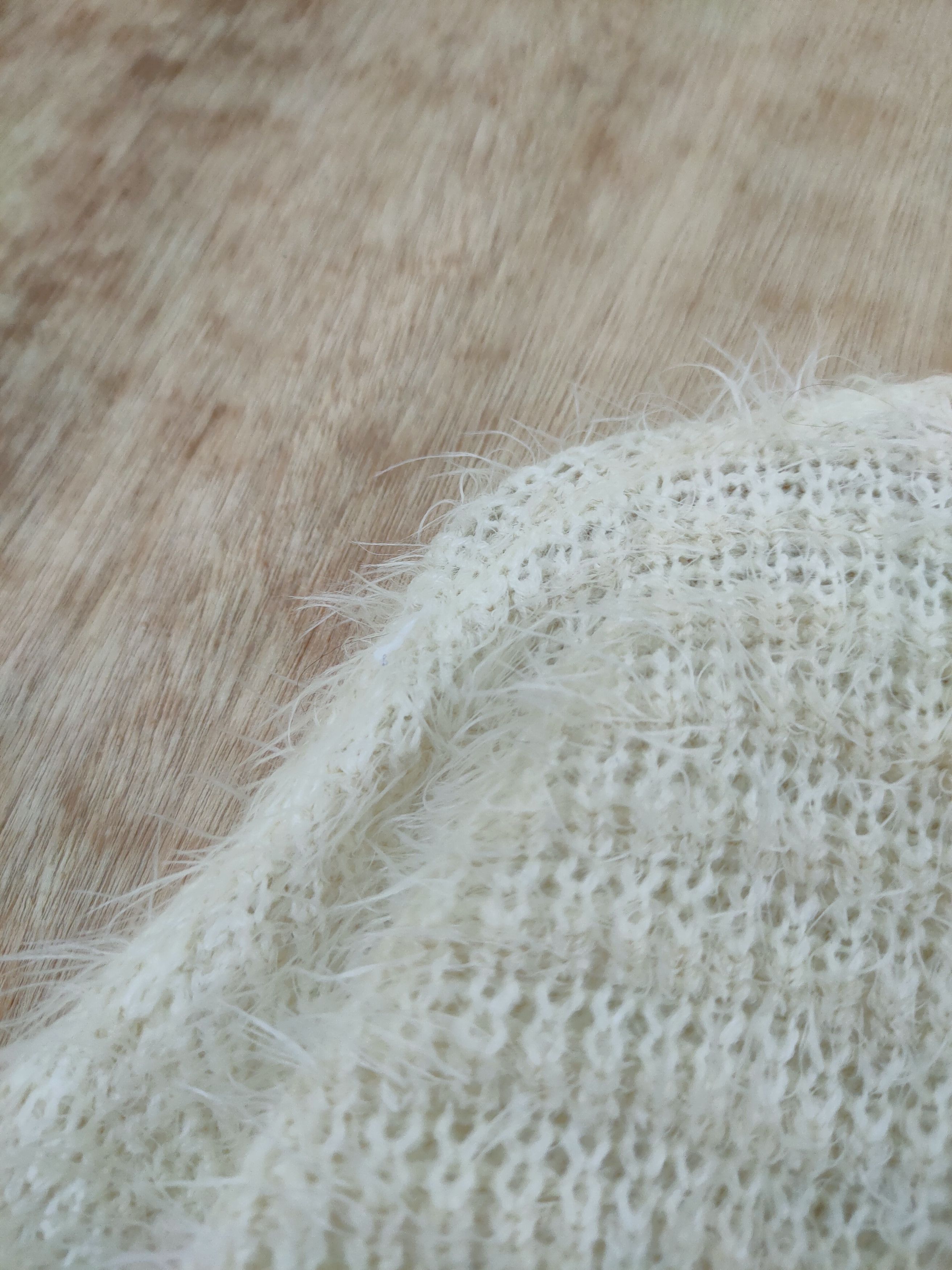 Vintage D Ray Cassin shag shaggy mohair knitwear soft fur #46-483 Size M / US 6-8 / IT 42-44 - 4 Thumbnail