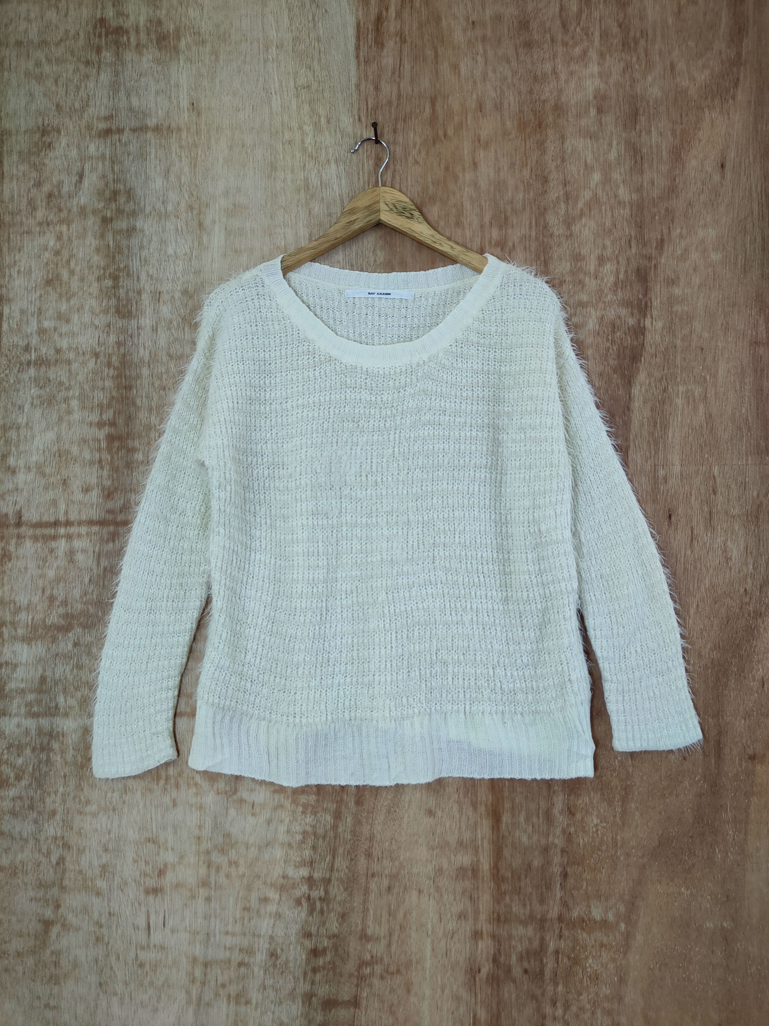 D Ray Cassin shag shaggy mohair knitwear soft fur #46-483