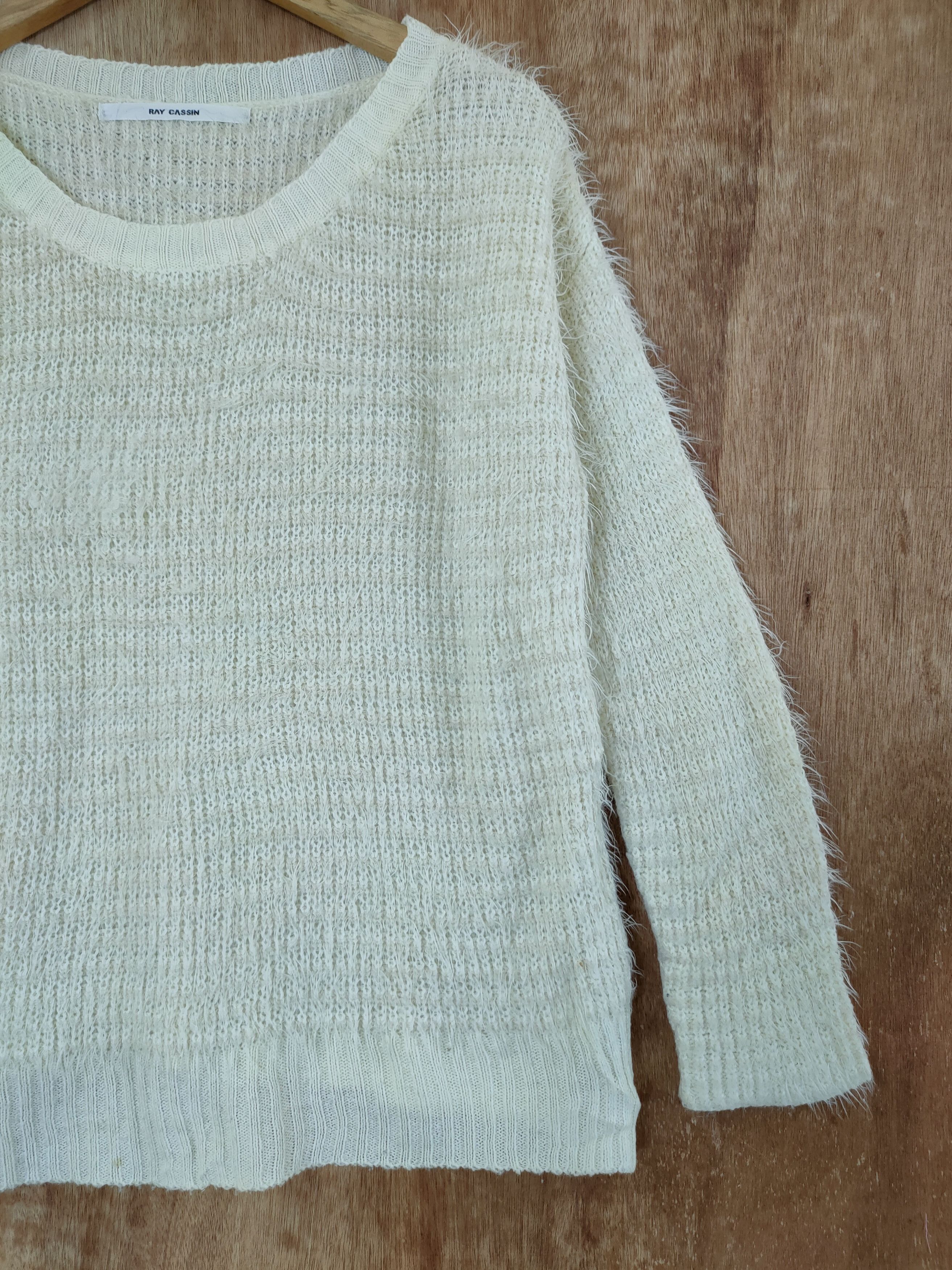 Vintage D Ray Cassin shag shaggy mohair knitwear soft fur #46-483 Size M / US 6-8 / IT 42-44 - 3 Thumbnail