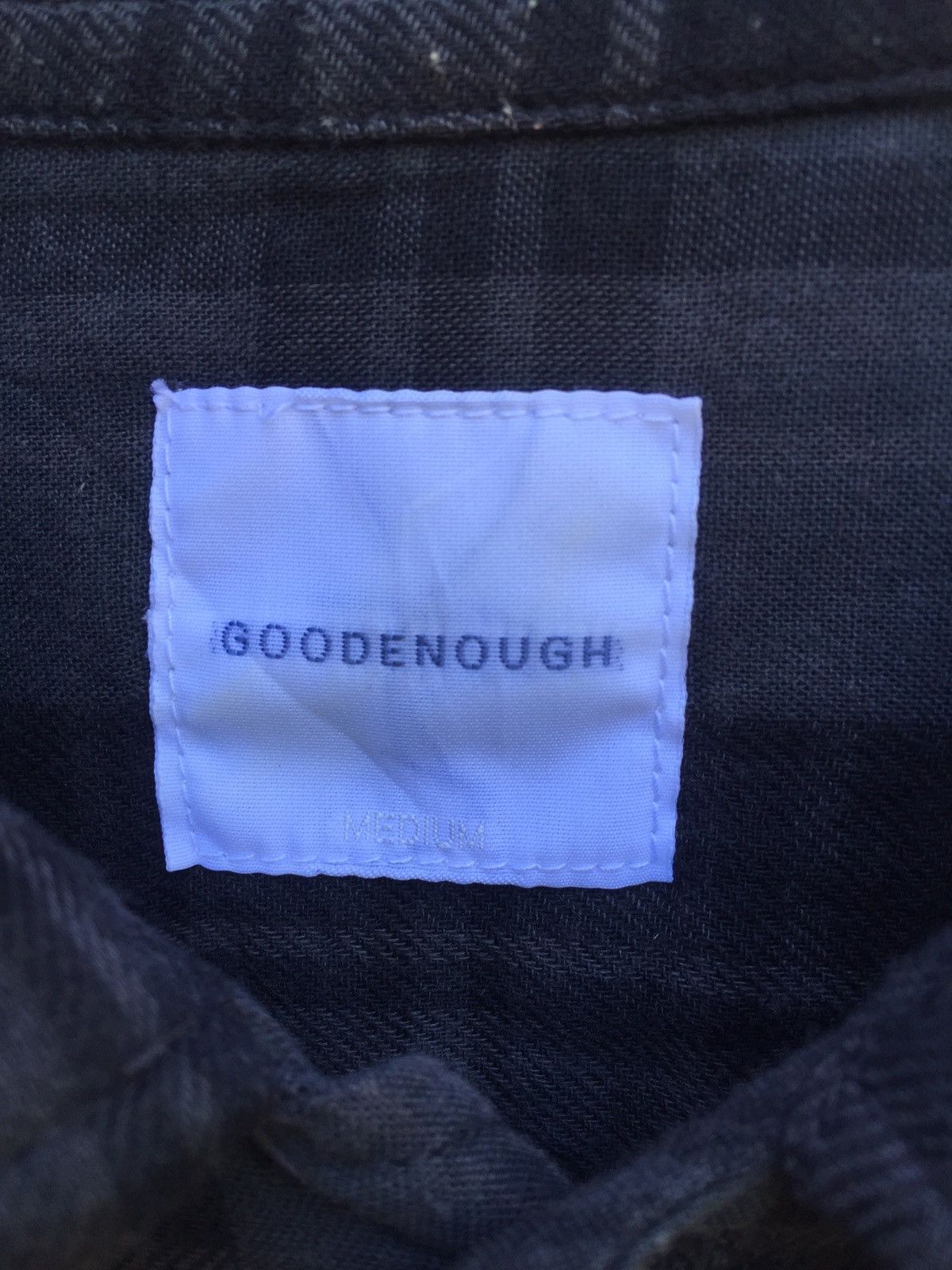 GOODENOUGH ICONIC GOODENOUGH Big G Logo Checkered Shirt Size US M / EU 48-50 / 2 - 10 Thumbnail