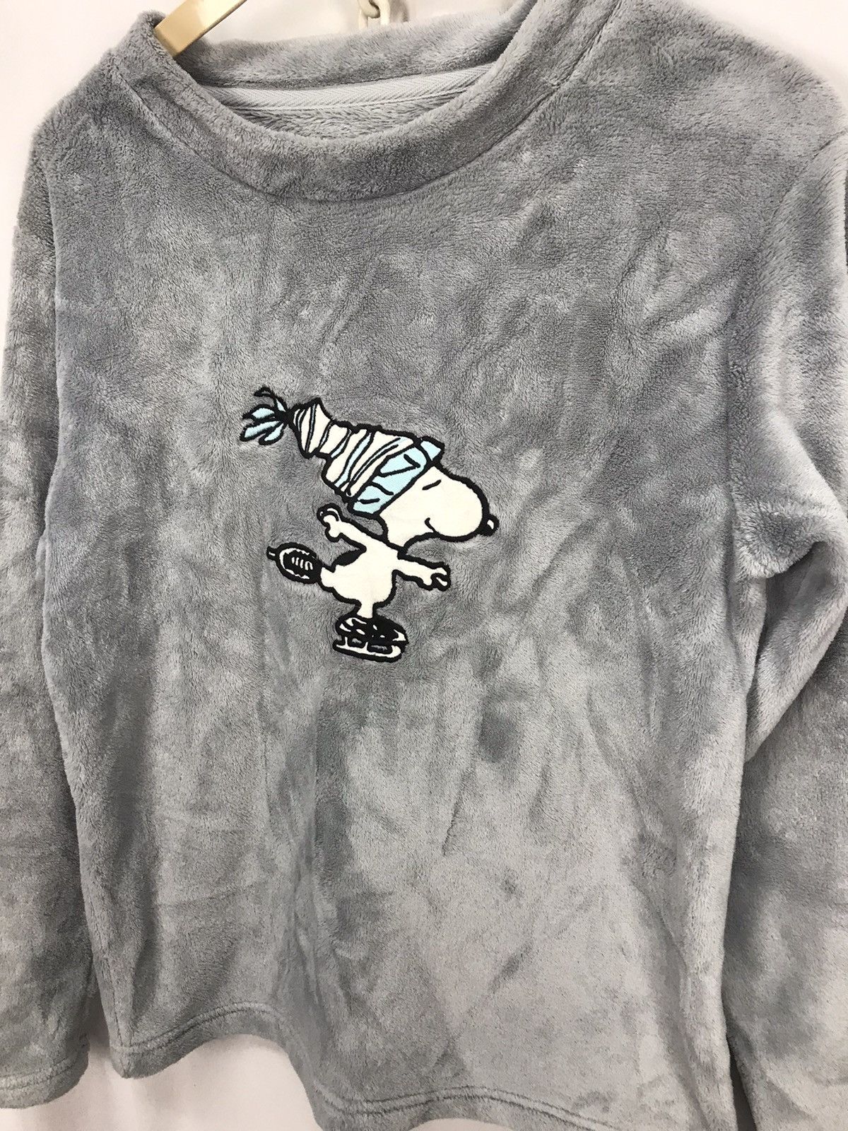 GU × Japanese Brand × Peanuts Gu x peanut fleece sweatshirt embroidered Size US S / EU 44-46 / 1 - 3 Thumbnail