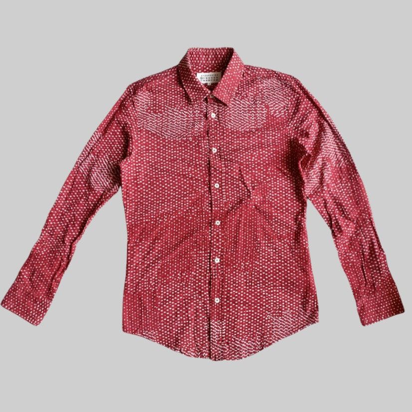 Maison Margiela Fall14 Polka Dot Shirt Size US S / EU 44-46 / 1 - 1 Thumbnail
