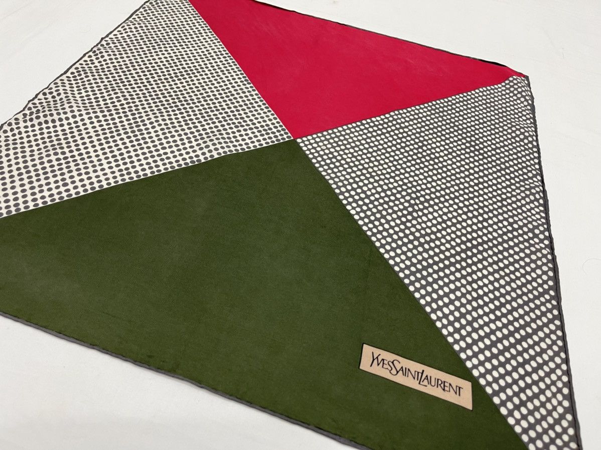 Other × Yves Saint Laurent YVES SAINT LAURENT SILK SCARF Size ONE SIZE - 5 Thumbnail