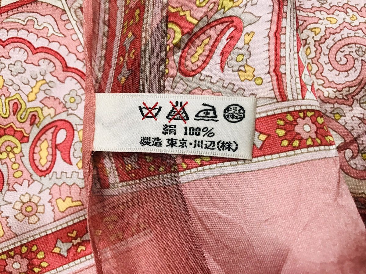 Other × Vintage × Yves Saint Laurent YVES SAINT LAURENT LONG SILK SCARF / WRAP / NECKERCHIEF Size ONE SIZE - 9 Thumbnail