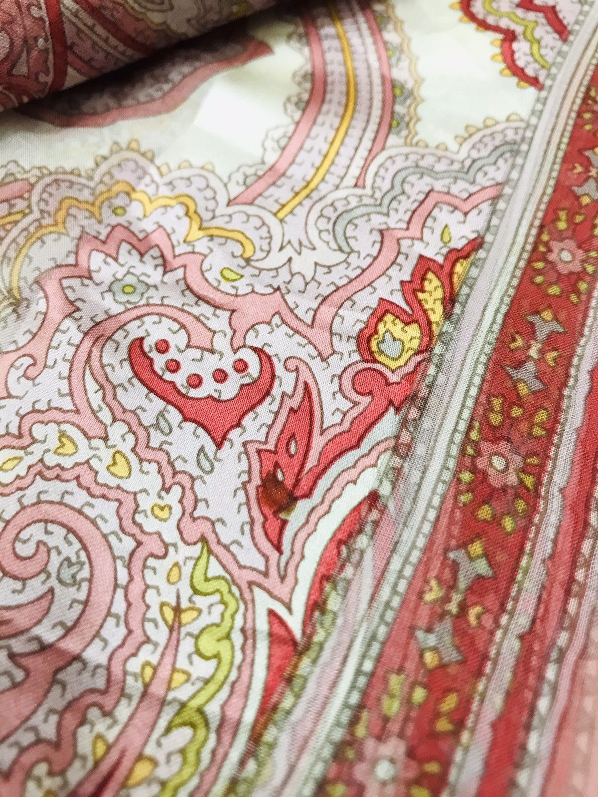 Other × Vintage × Yves Saint Laurent YVES SAINT LAURENT LONG SILK SCARF / WRAP / NECKERCHIEF Size ONE SIZE - 7 Thumbnail
