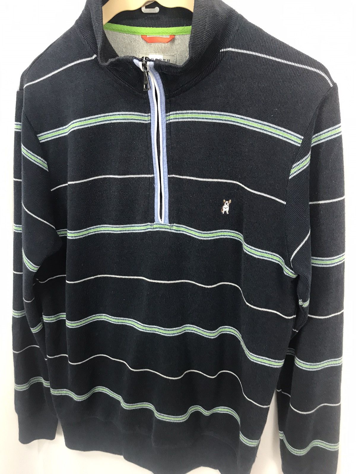 Macbeth Macbeth stripe sweatshirt half zipper Size US S / EU 44-46 / 1 - 5 Thumbnail