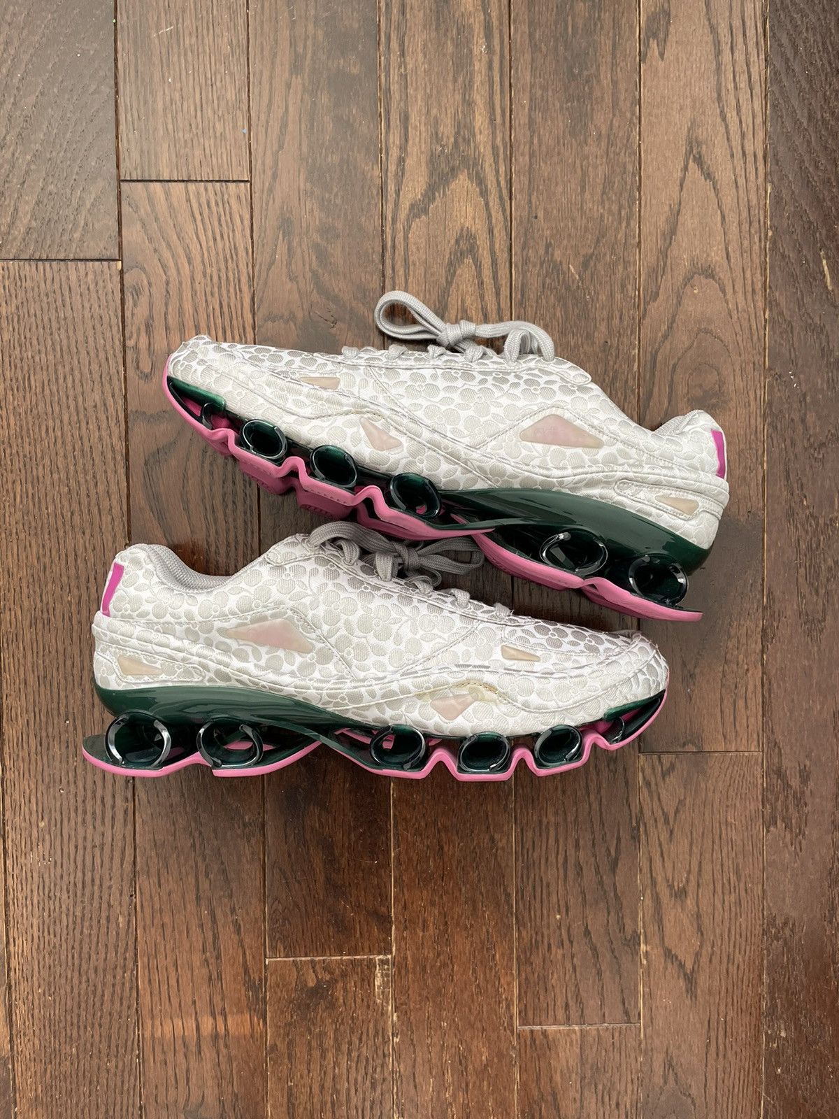 Adidas × Raf Simons RAF Simons Adidas Bounce Floral Grey  display picture 1