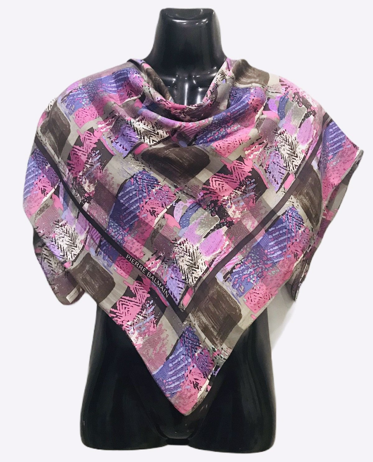 Balmain × Other × Pierre Balmain PIERRE BALMAIN SILK SCARF Size ONE SIZE - 1 Thumbnail