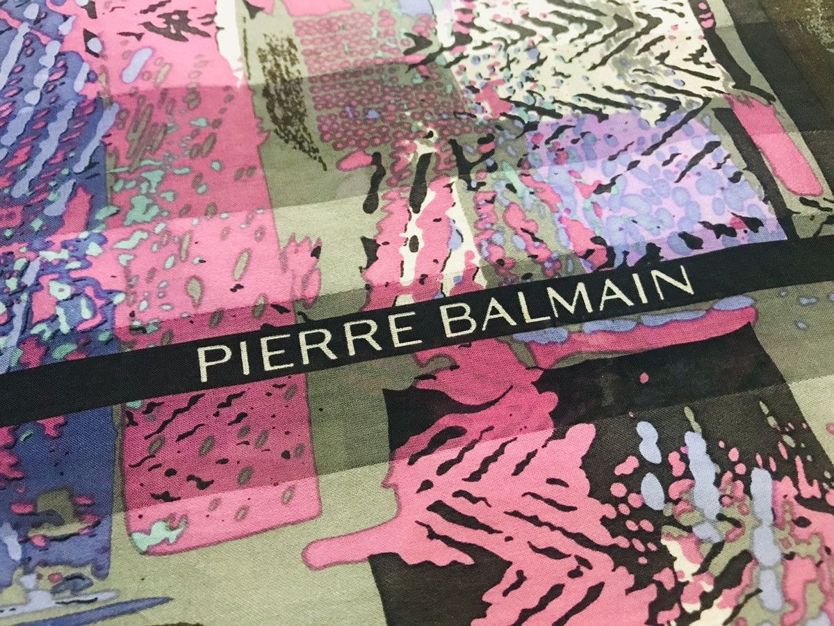 Balmain × Other × Pierre Balmain PIERRE BALMAIN SILK SCARF Size ONE SIZE - 7 Thumbnail