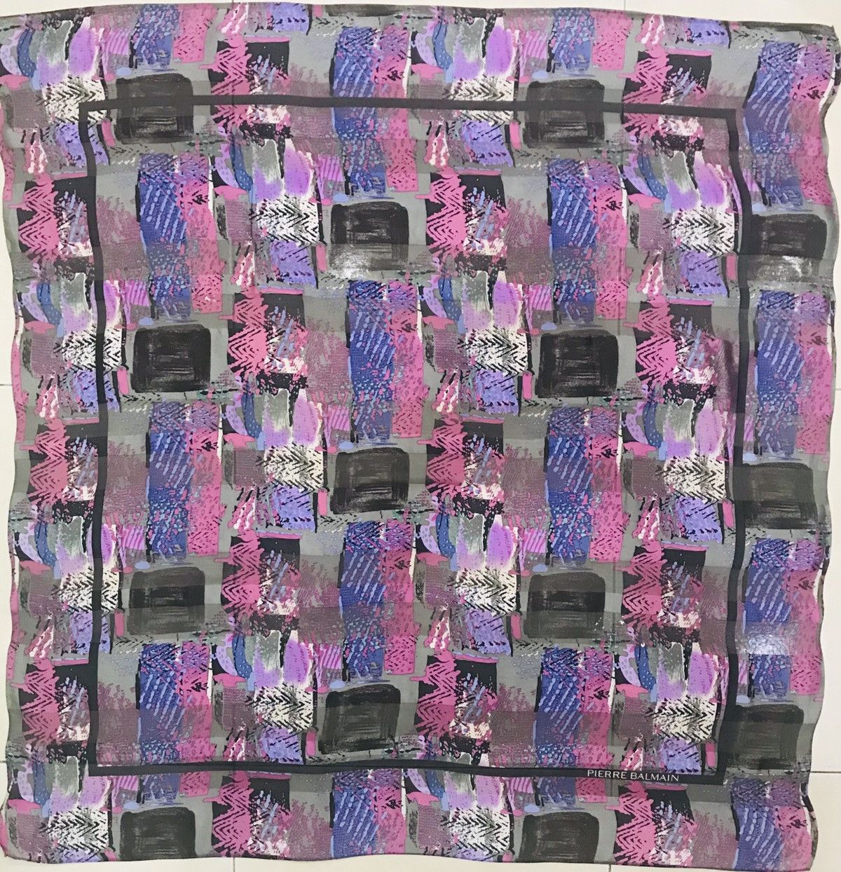 Balmain × Other × Pierre Balmain PIERRE BALMAIN SILK SCARF Size ONE SIZE - 3 Thumbnail