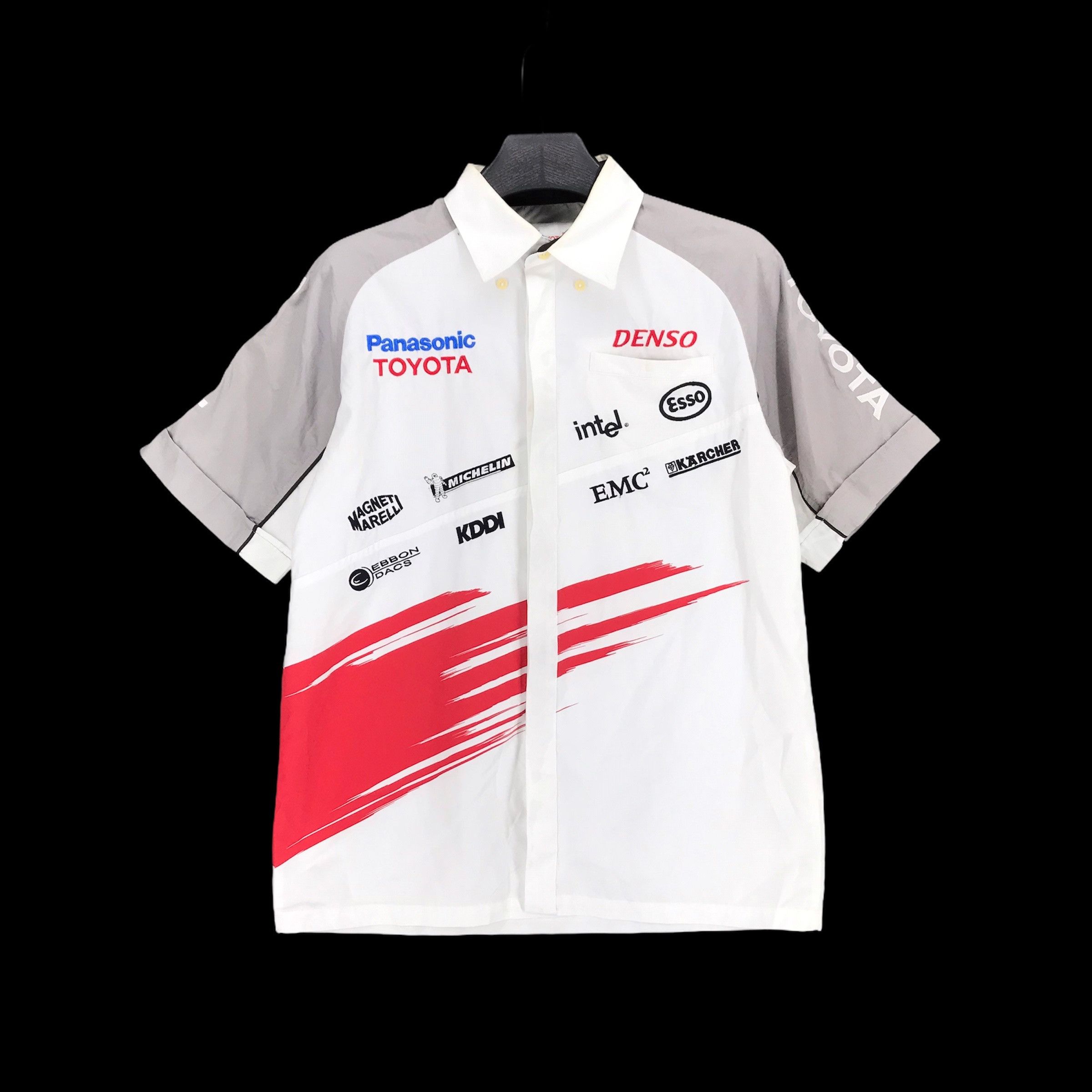 Japanese Brand Toyota Racing Motorsports Shirt #2657-105 Size US M / EU 48-50 / 2 - 1 Thumbnail