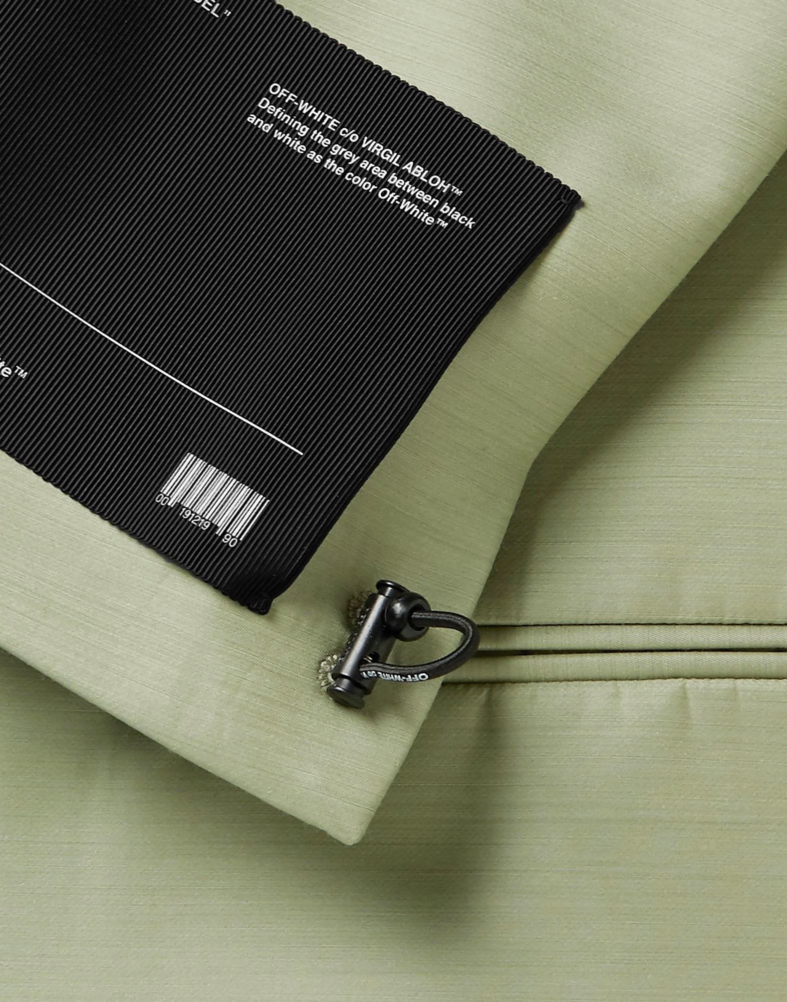 Off-White Sartorial jacket in Light green Size US L / EU 52-54 / 3 - 2 Thumbnail