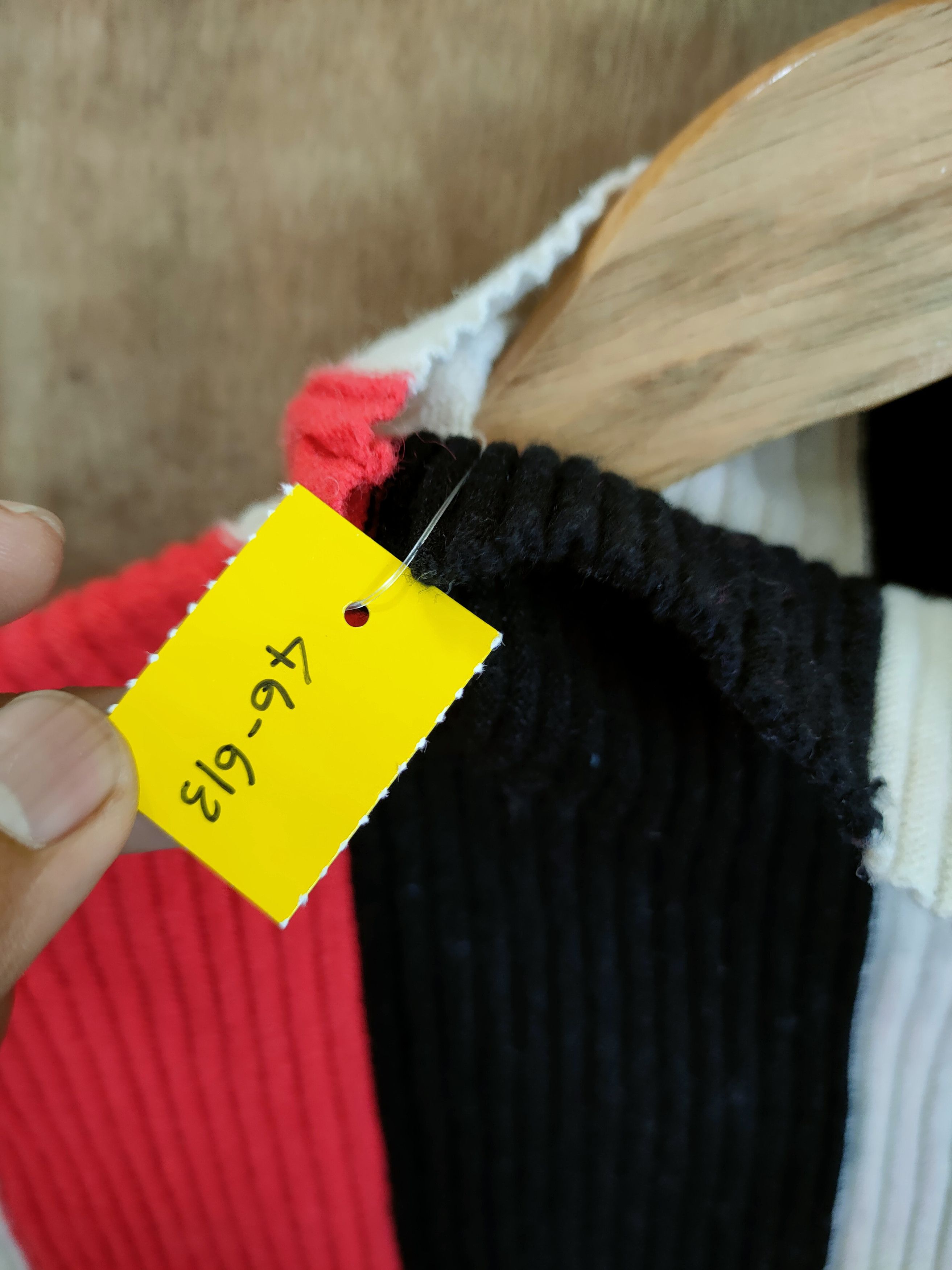 Homespun Knitwear Babby Mall Japan Stripe homespun knitwear turtleneck#46-613 Size M / US 6-8 / IT 42-44 - 5 Thumbnail