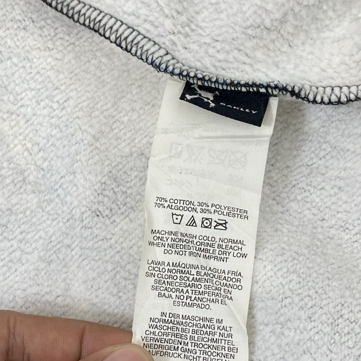 Oakley Nice Design Hoodie Zipper