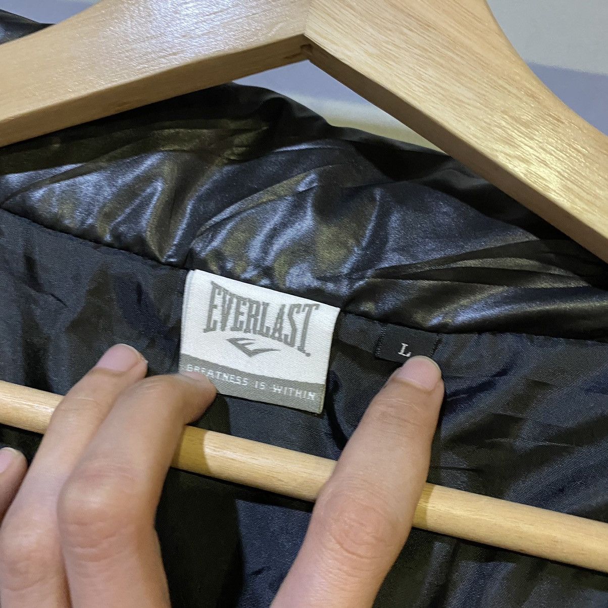 Everlast × Vintage Everlast Puffer Jacket Removeable Puffy Hoodie Size US L / EU 52-54 / 3 - 6 Thumbnail