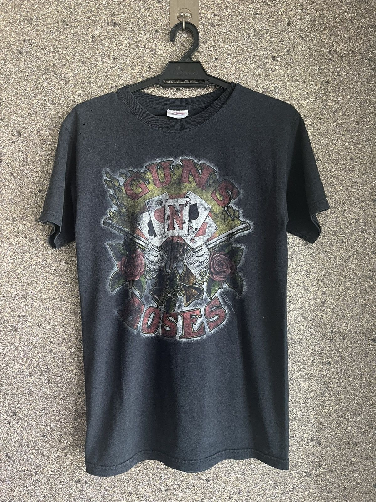 image of Vintage Guns N’ Roses Ft20 in Black, Men's (Size Small)