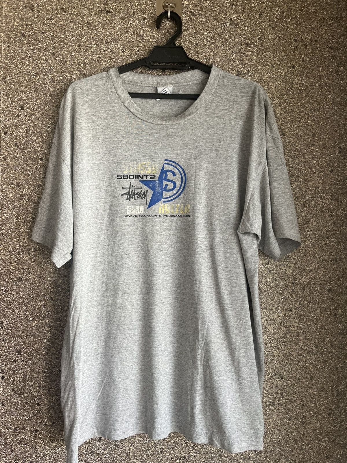 image of Vintage Stussy Ft20 in Grey, Men's (Size XL)