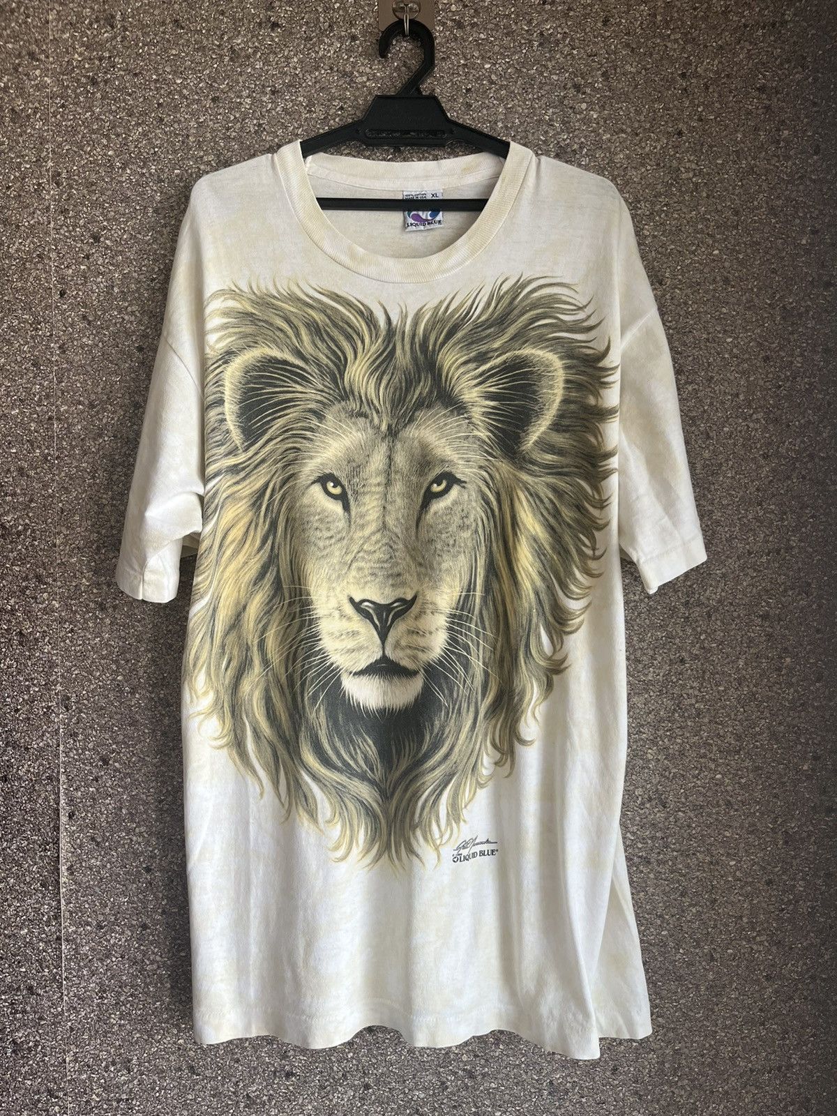 image of Vintage Liquid Blue Ft20 in White, Men's (Size XL)