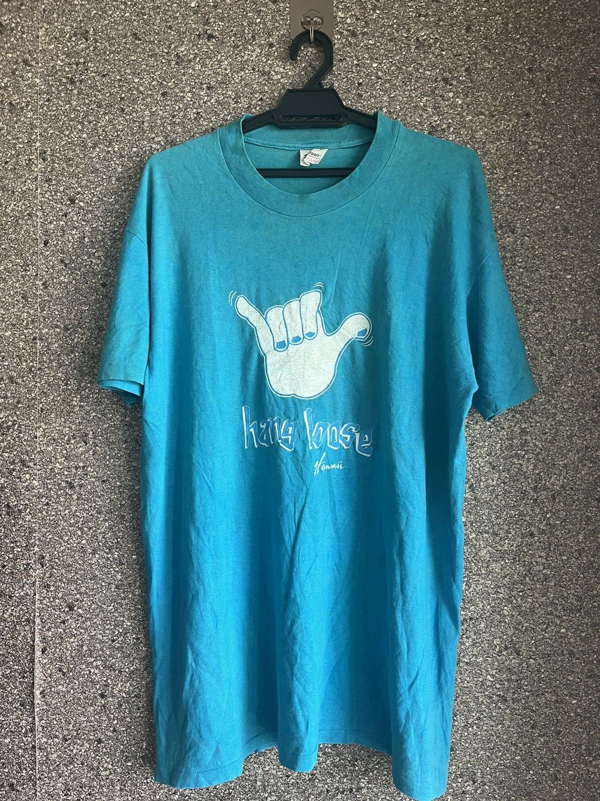 image of Vintage Hang Loose Ft20 in Blue, Men's (Size XL)