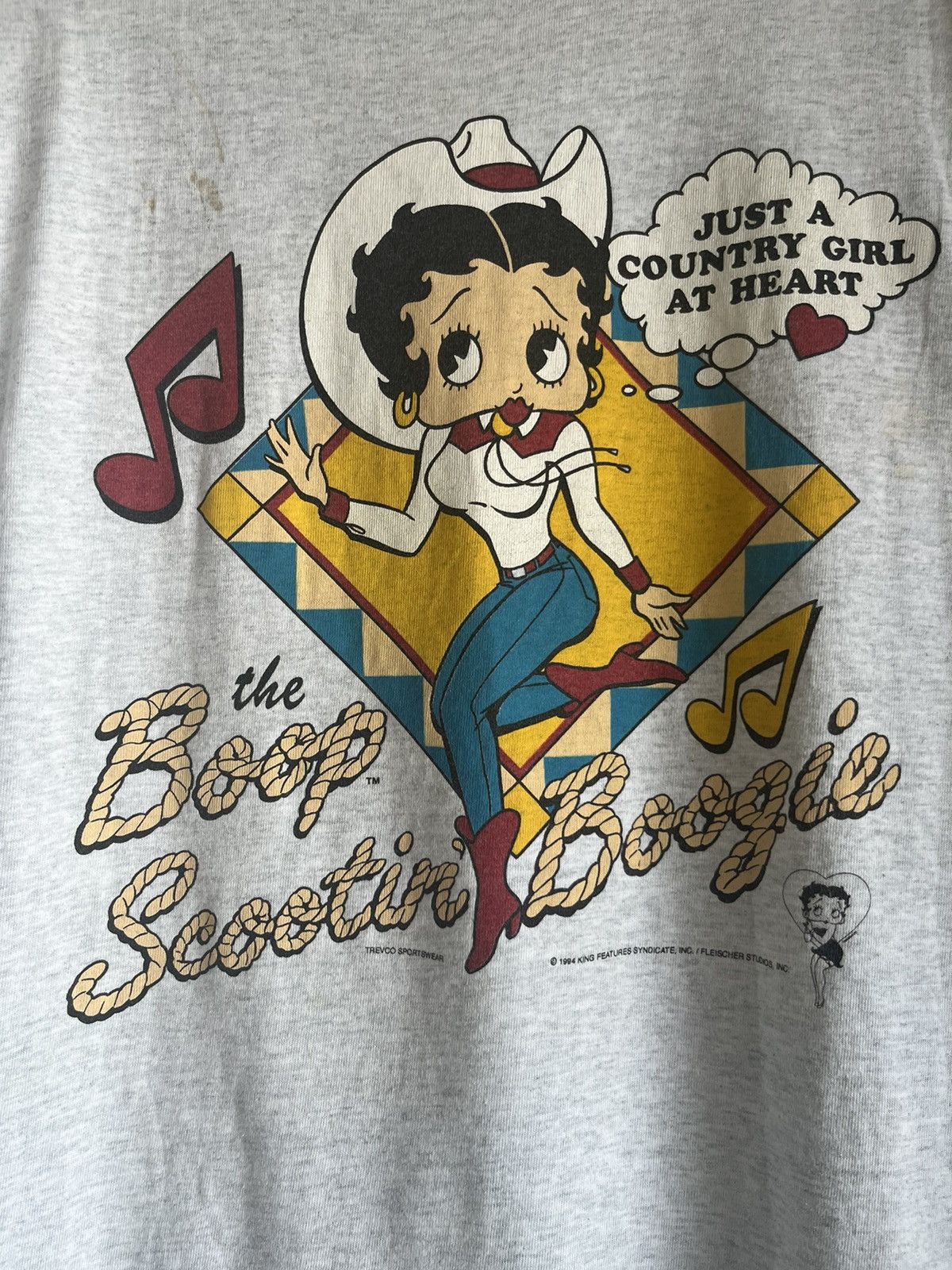 Vintage Betty boop ft20 Size US M / EU 48-50 / 2 - 2 Thumbnail