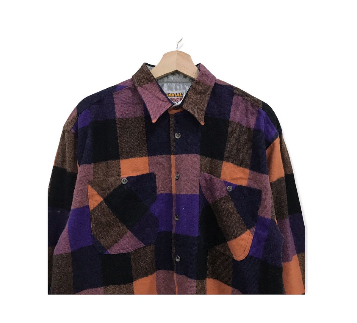 Flannel Gavial Multicolour Plaid Tartan Flannel Shirt Size US L / EU 52-54 / 3 - 2 Thumbnail
