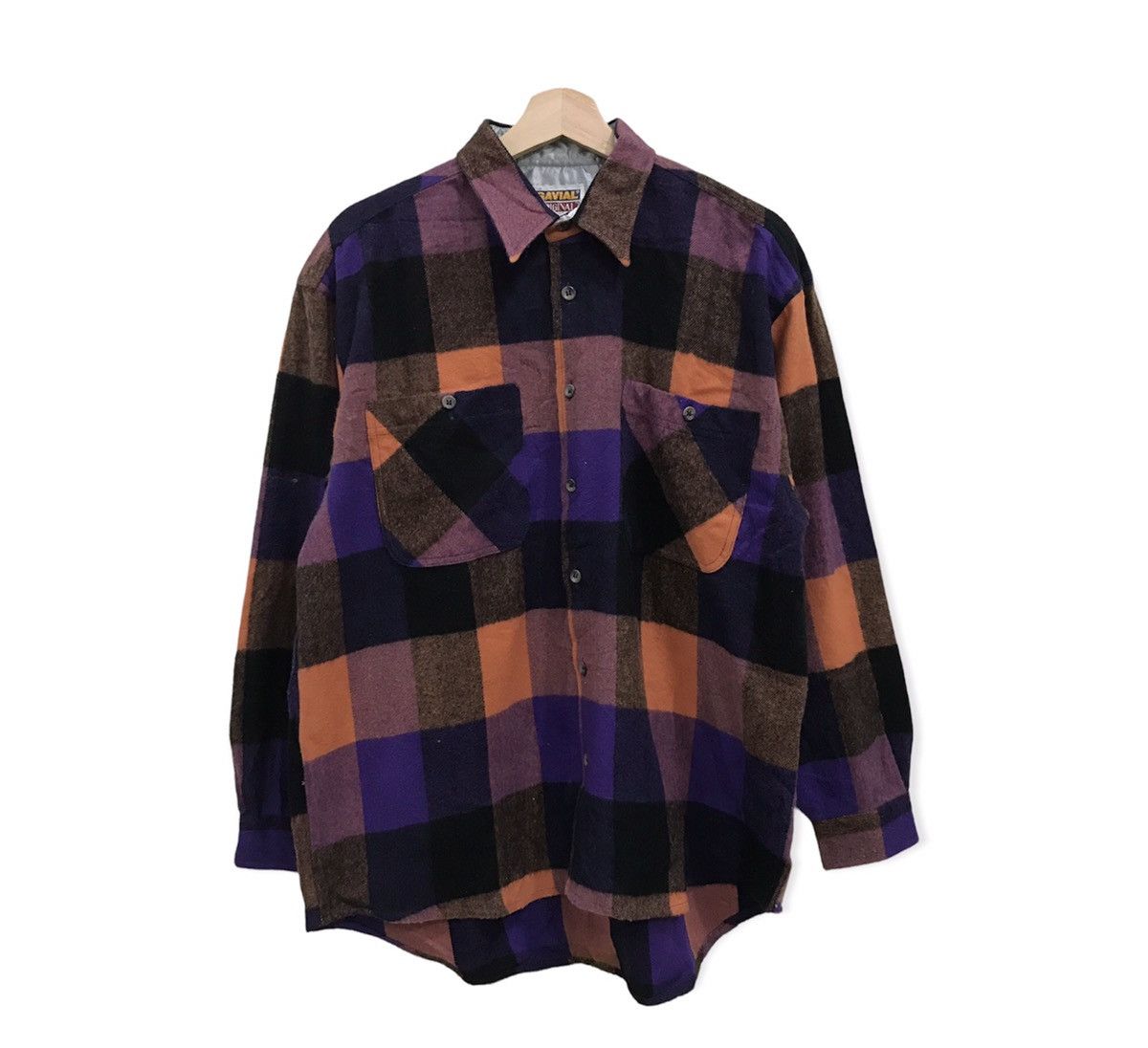Flannel Gavial Multicolour Plaid Tartan Flannel Shirt Size US L / EU 52-54 / 3 - 1 Thumbnail