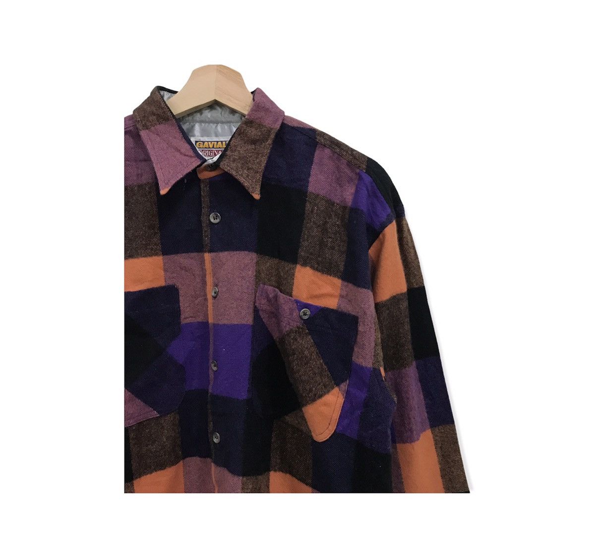 Flannel Gavial Multicolour Plaid Tartan Flannel Shirt Size US L / EU 52-54 / 3 - 3 Thumbnail